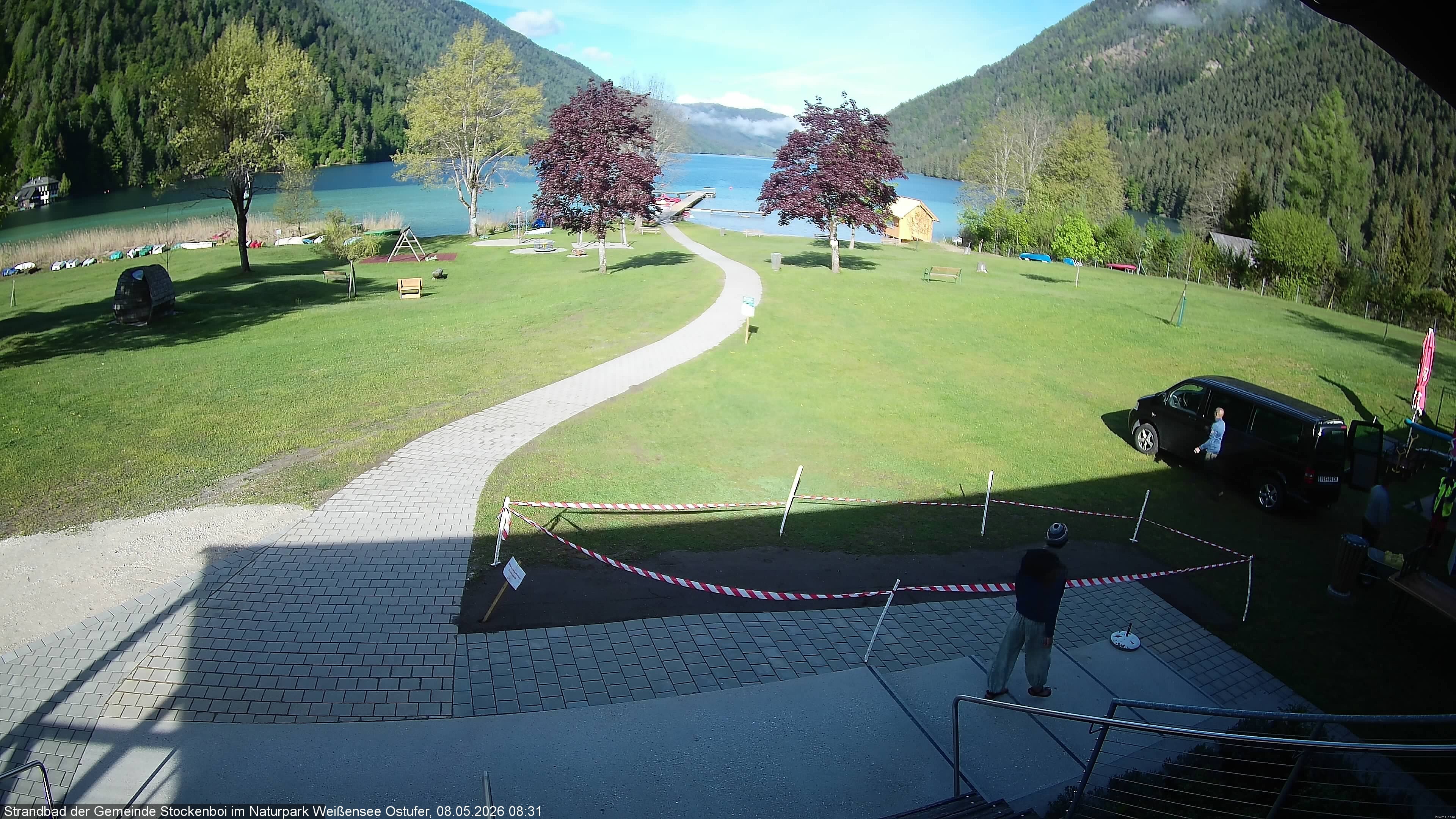 Archiv Foto Webcam Weissensee (Stockenboi Seite)