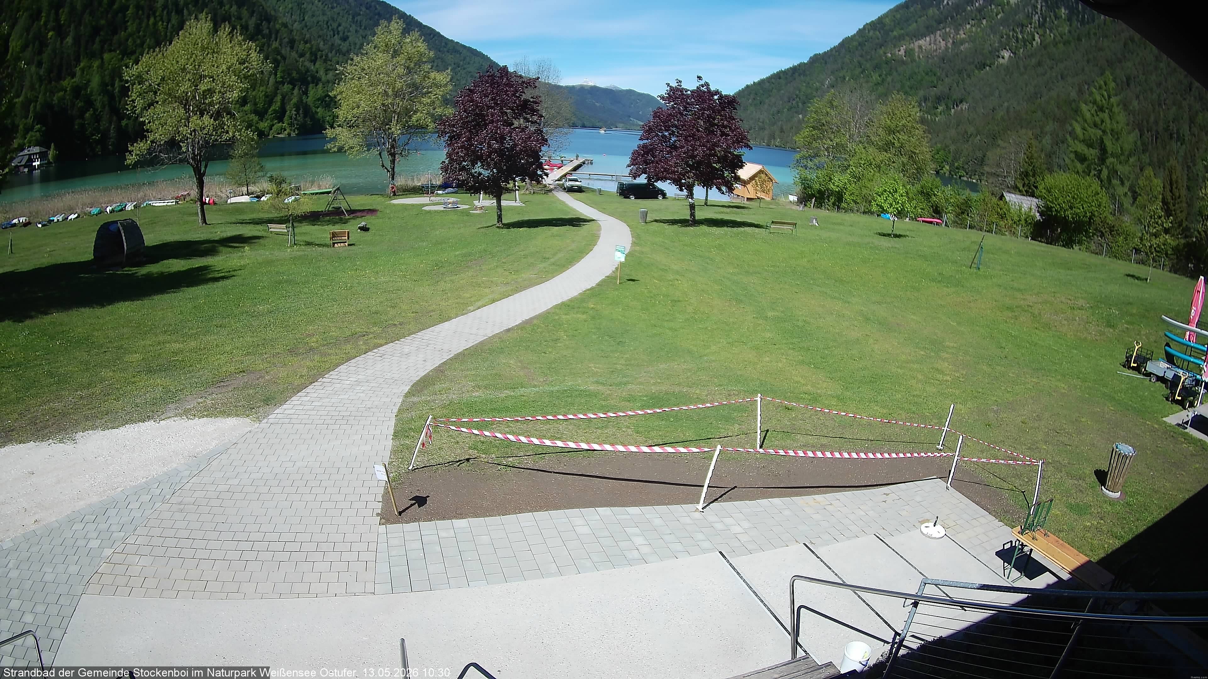 Archiv Foto Webcam Weissensee (Stockenboi Seite)