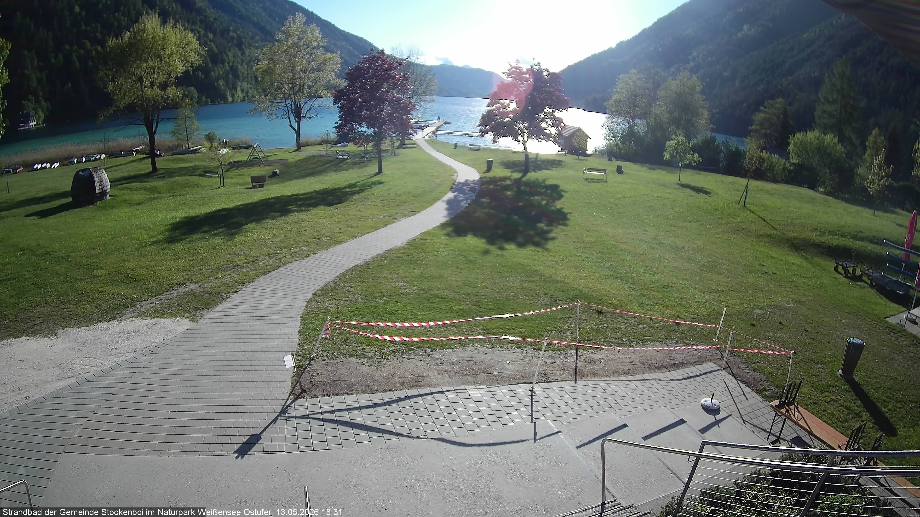 Archiv Foto Webcam Weissensee (Stockenboi Seite)