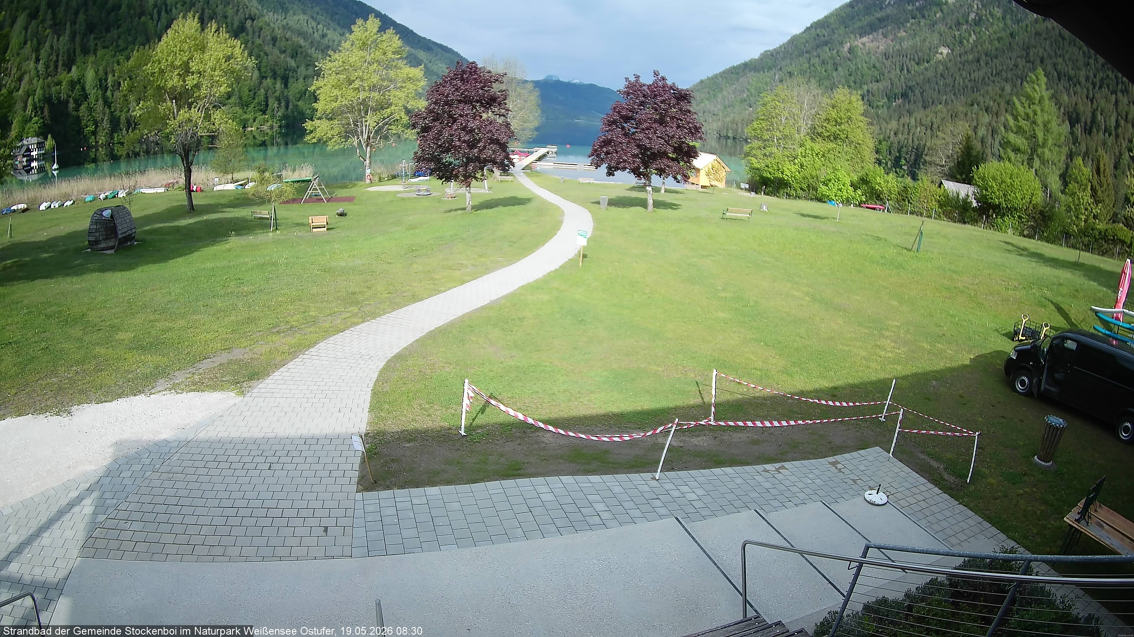 Archiv Foto Webcam Weissensee (Stockenboi Seite)