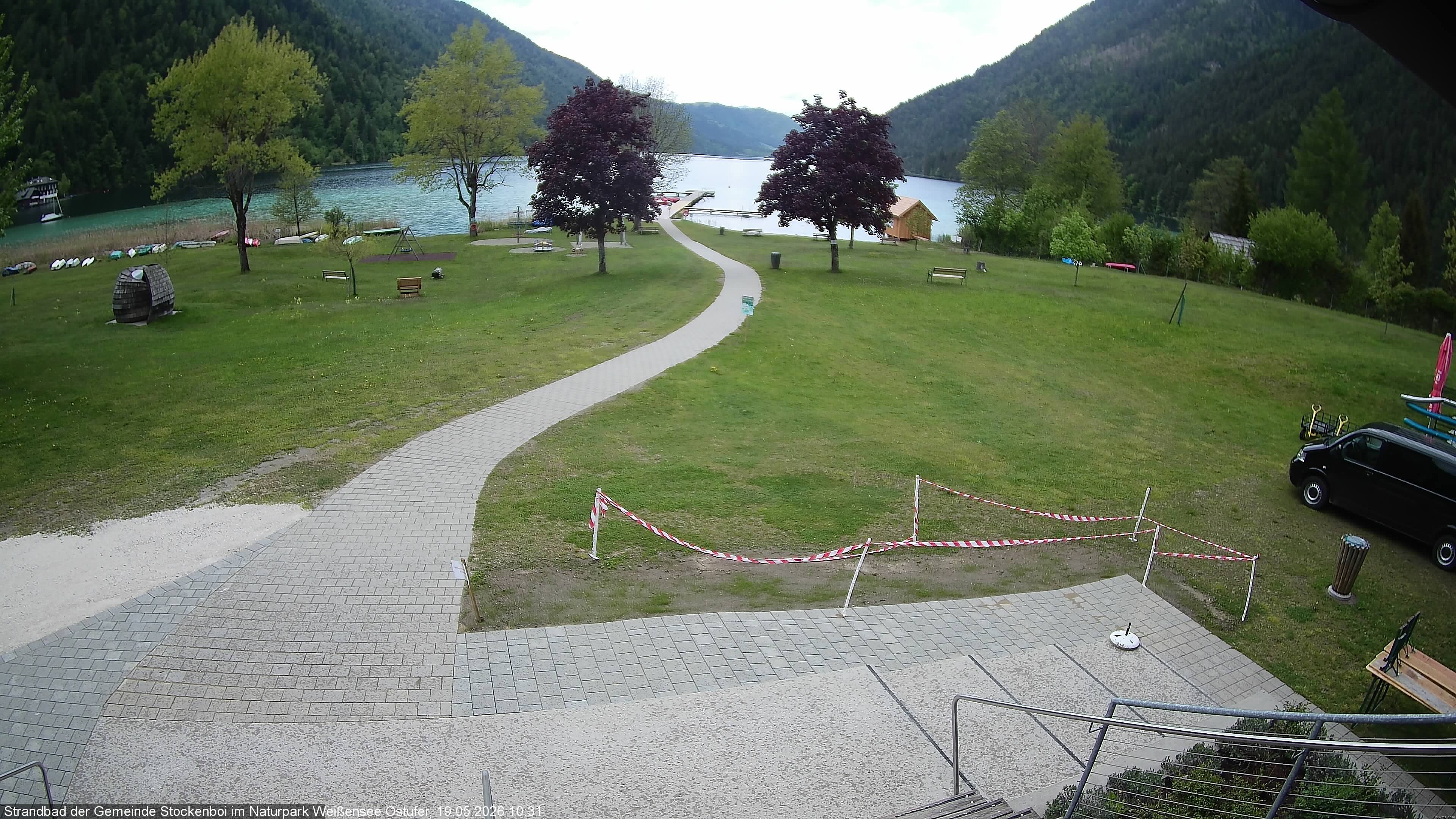 Archiv Foto Webcam Weissensee (Stockenboi Seite)