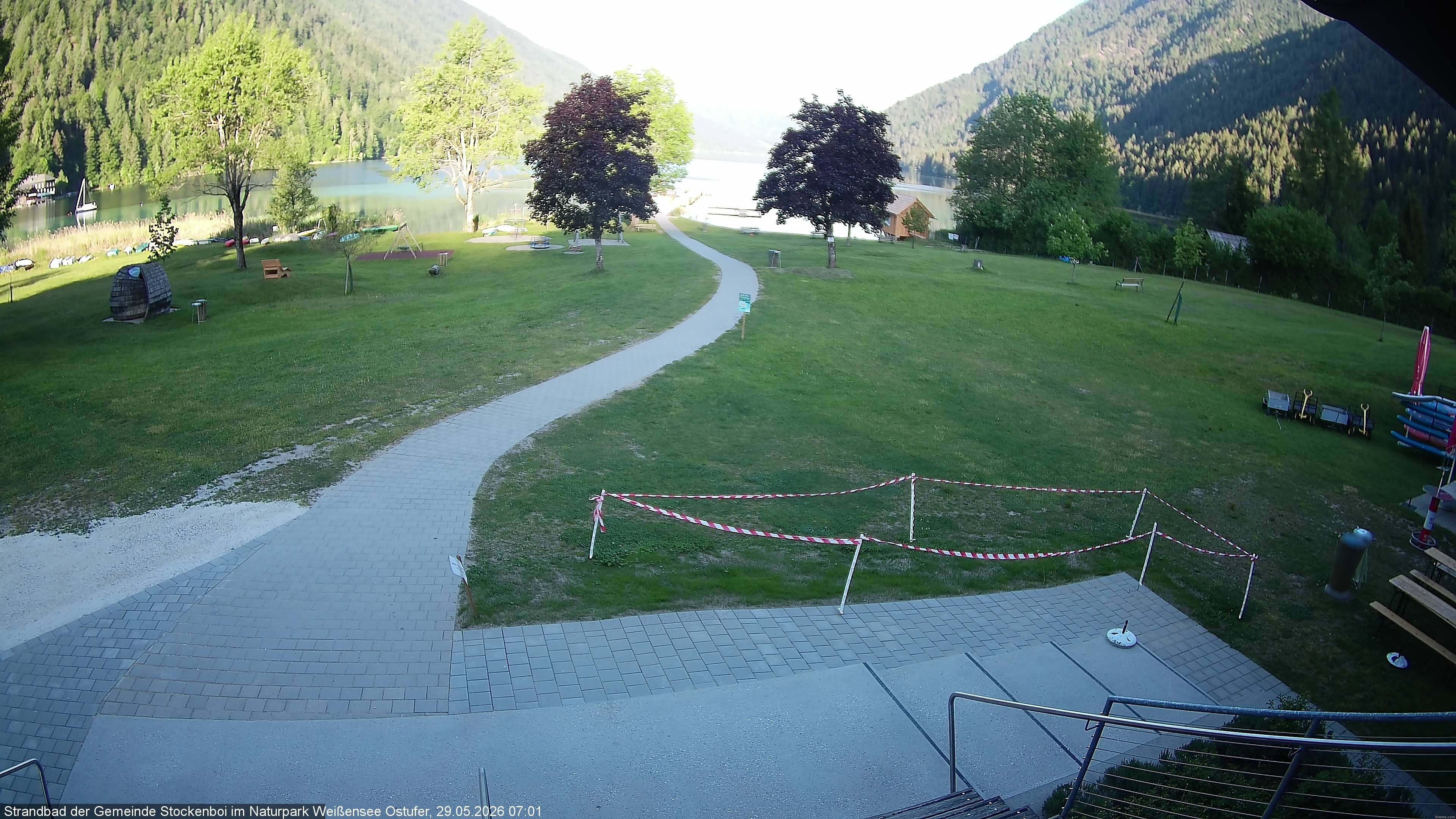 Archiv Foto Webcam Weissensee (Stockenboi Seite)