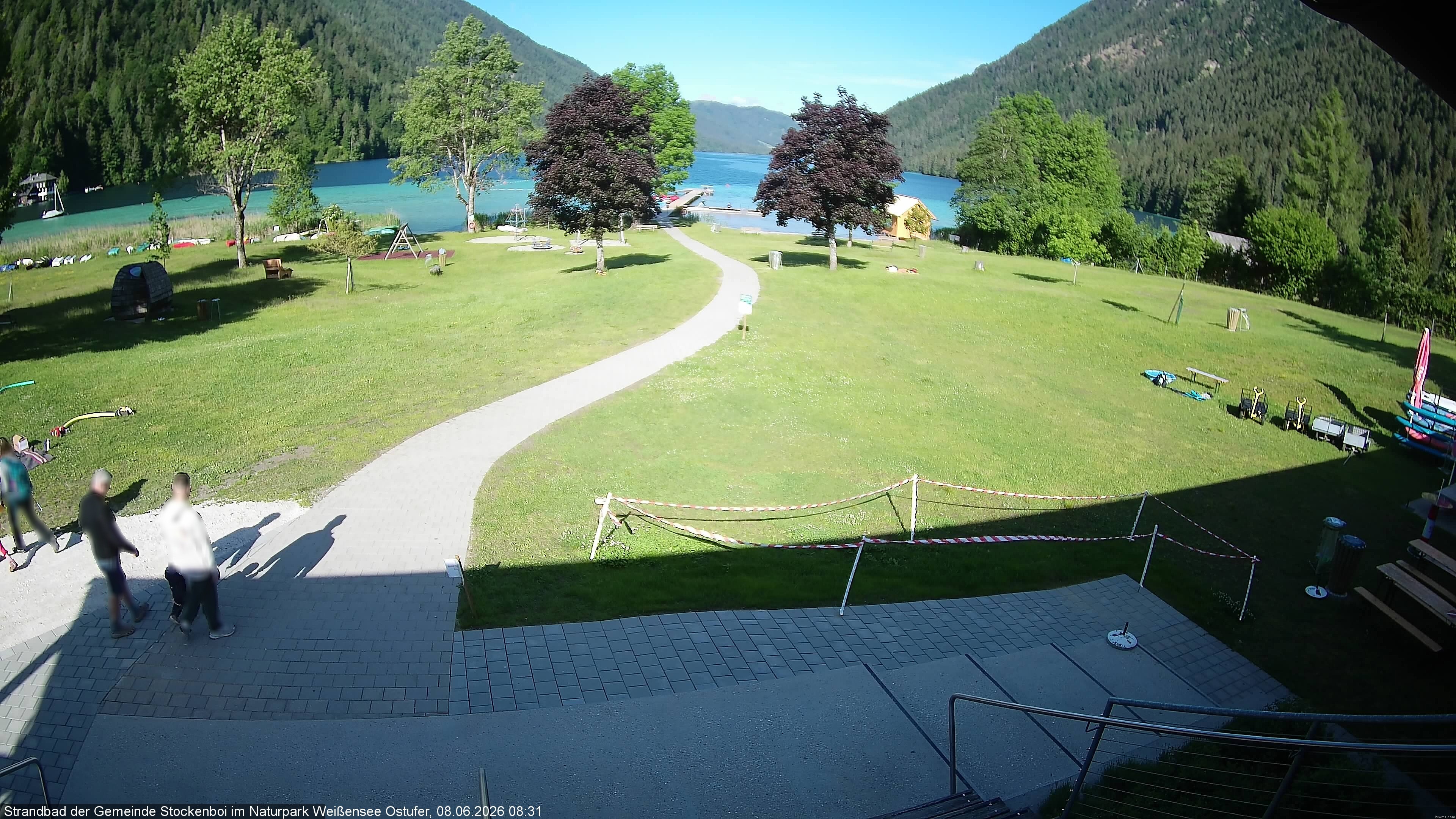Archiv Foto Webcam Weissensee (Stockenboi Seite)