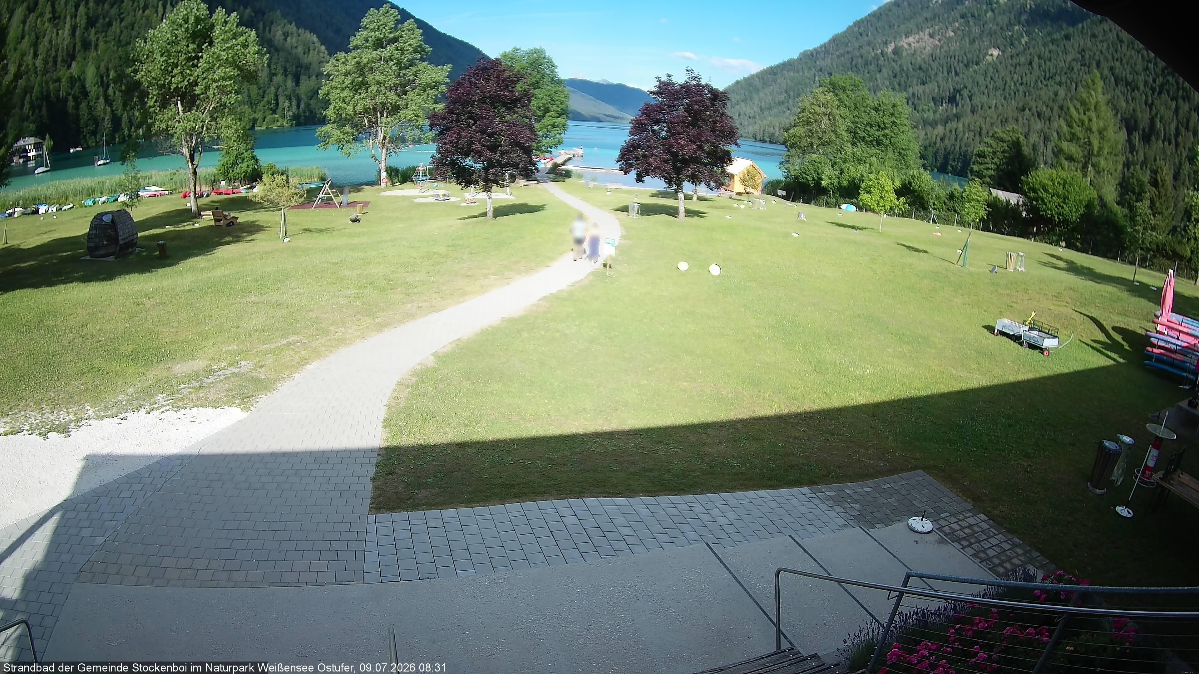 Archiv Foto Webcam Weissensee (Stockenboi Seite)