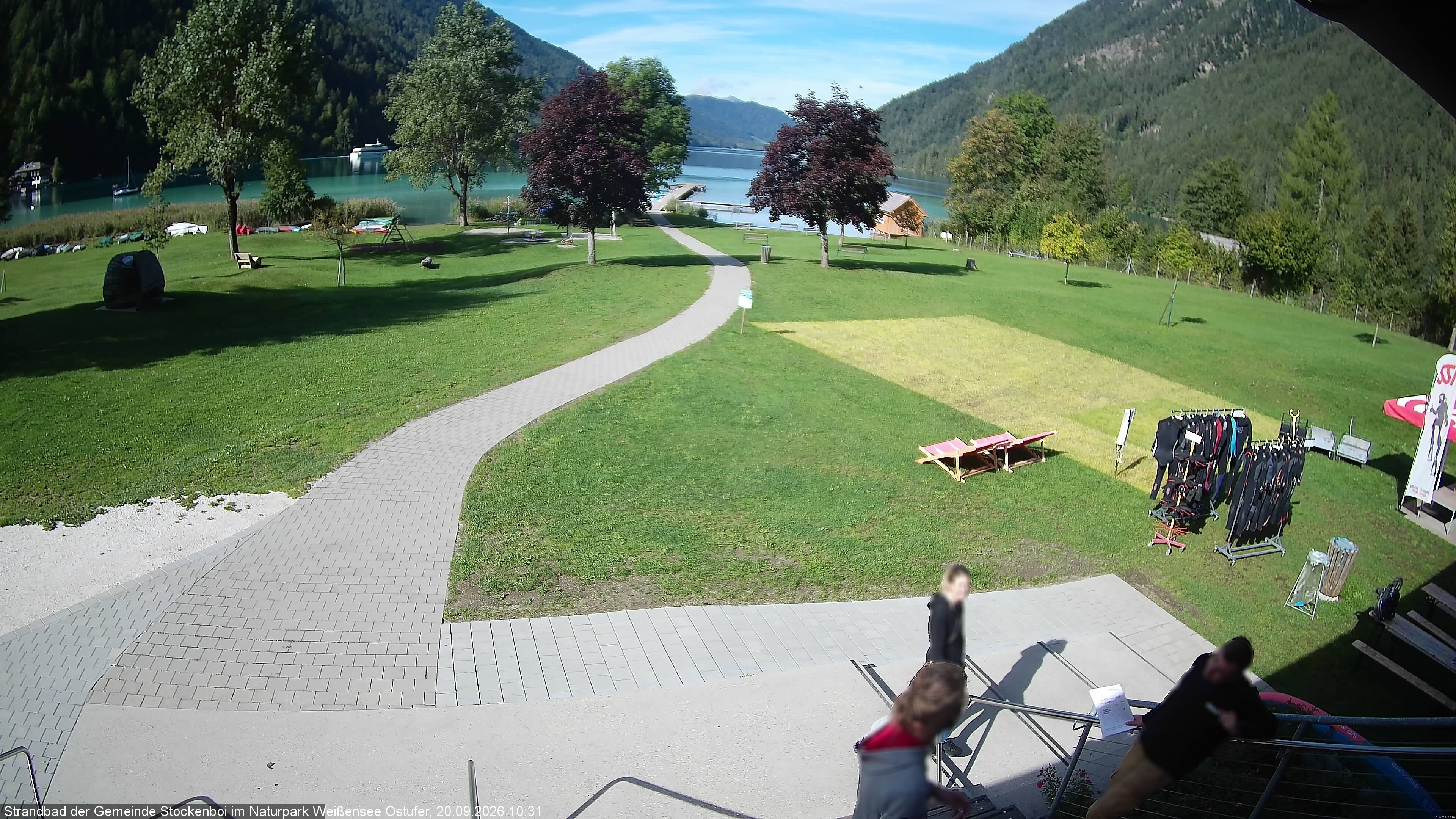 Archiv Foto Webcam Weissensee (Stockenboi Seite)