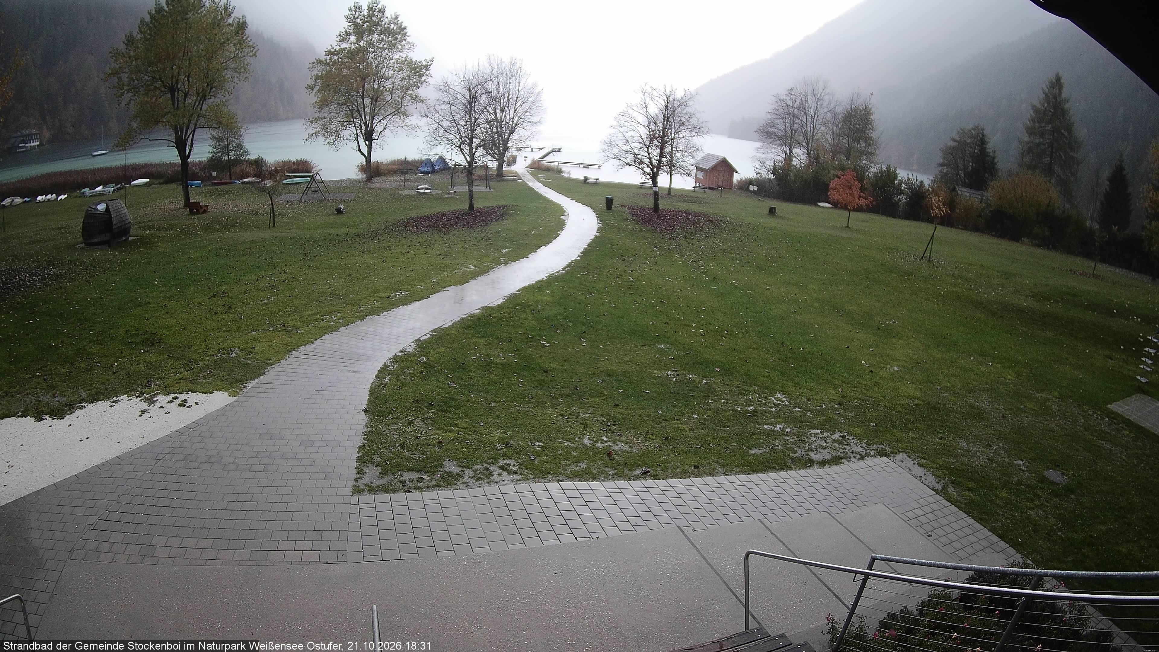 Archiv Foto Webcam Weissensee (Stockenboi Seite)
