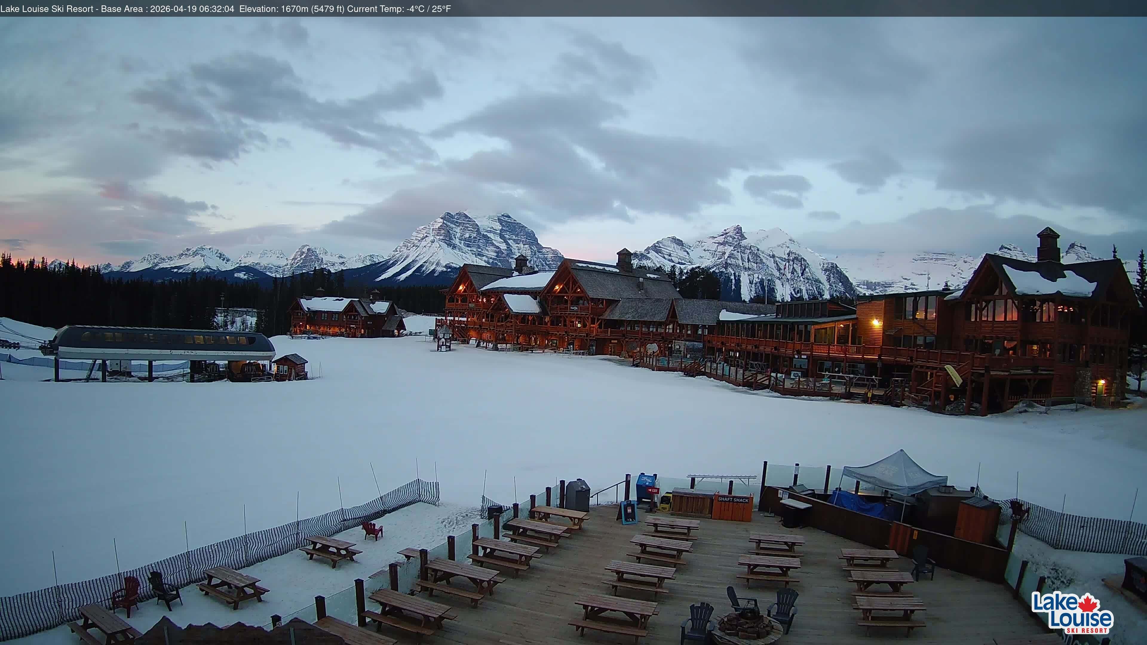 Archived image Webcam Outlook Kokanee Kabin