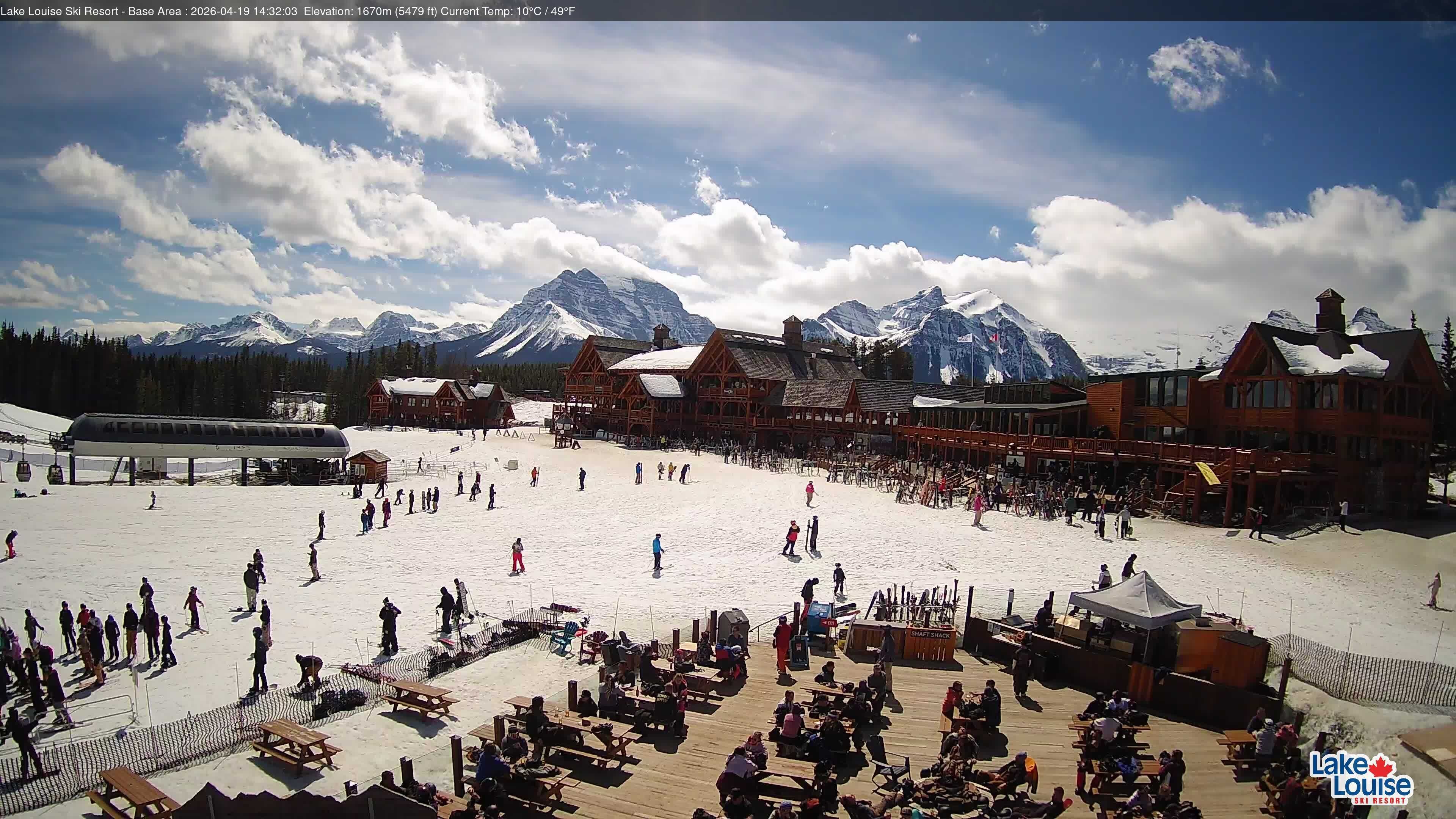 Archived image Webcam Outlook Kokanee Kabin