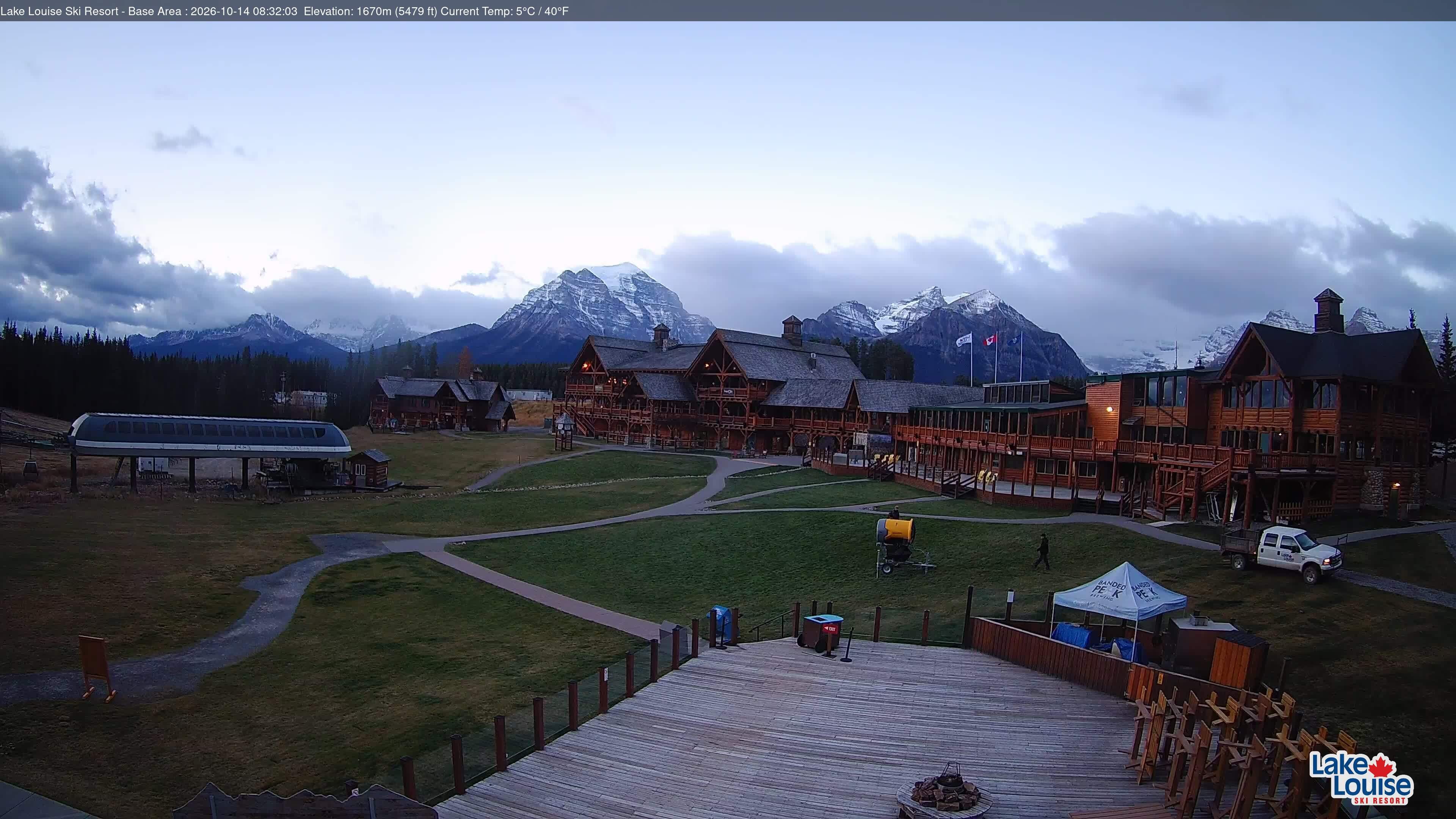 Archived image Webcam Outlook Kokanee Kabin