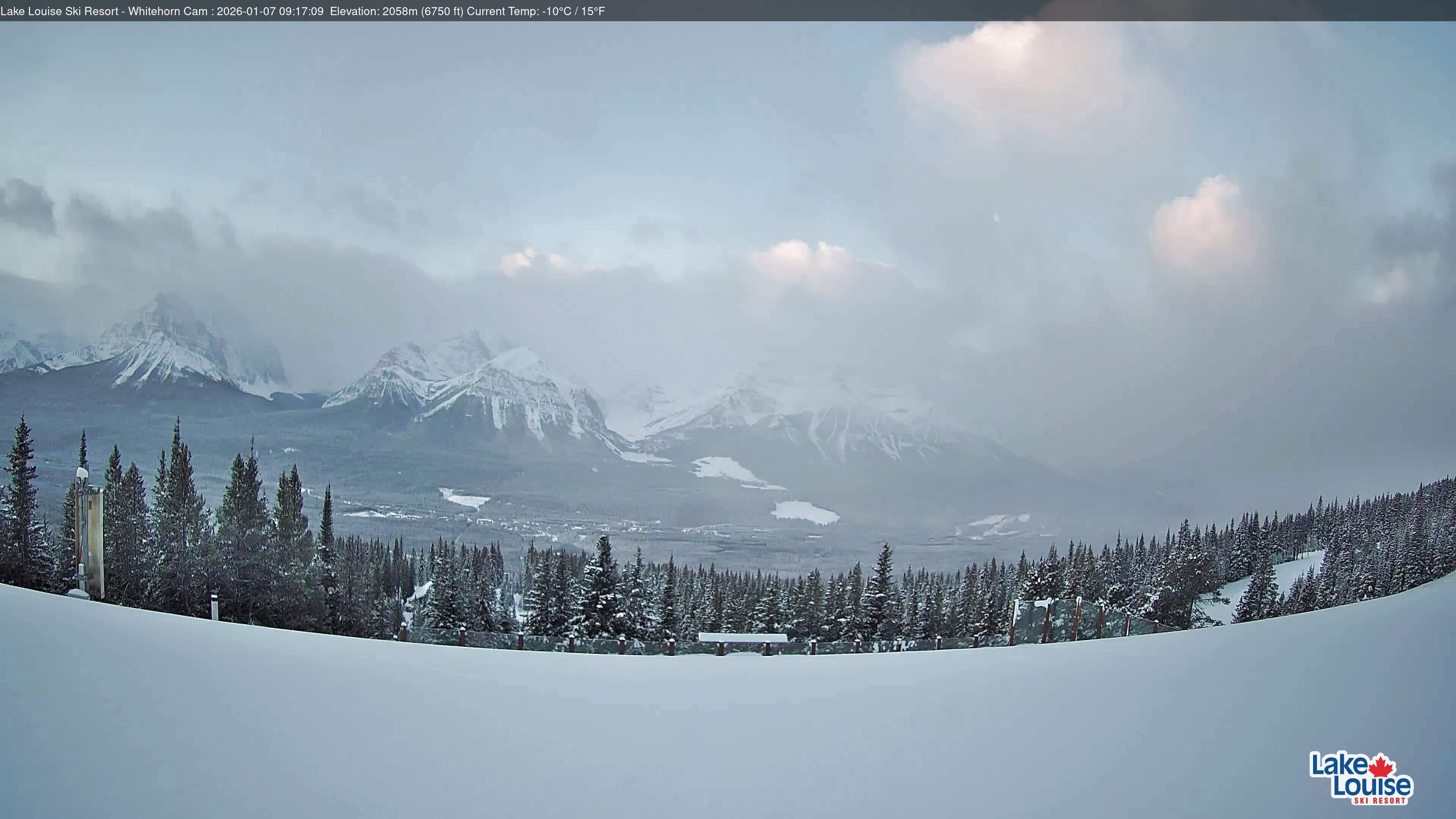Archiv Foto Webcam Whitehorn Lodge (2.058m)