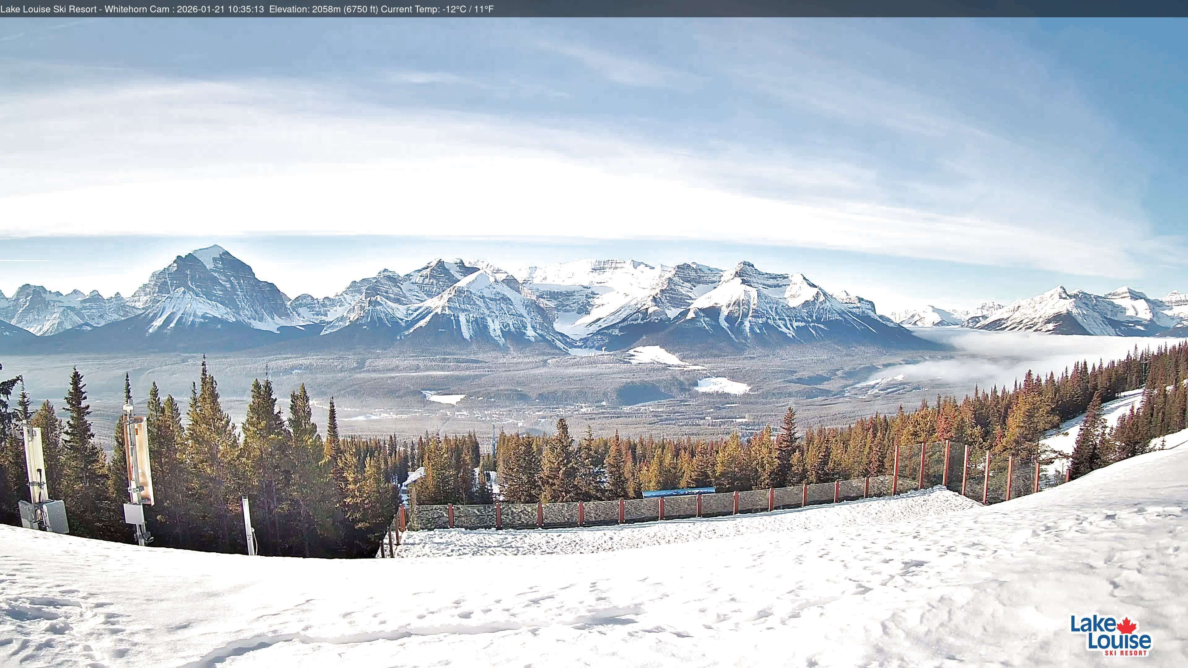 Archived image Webcam Whitehorn Lodge (2.058m)