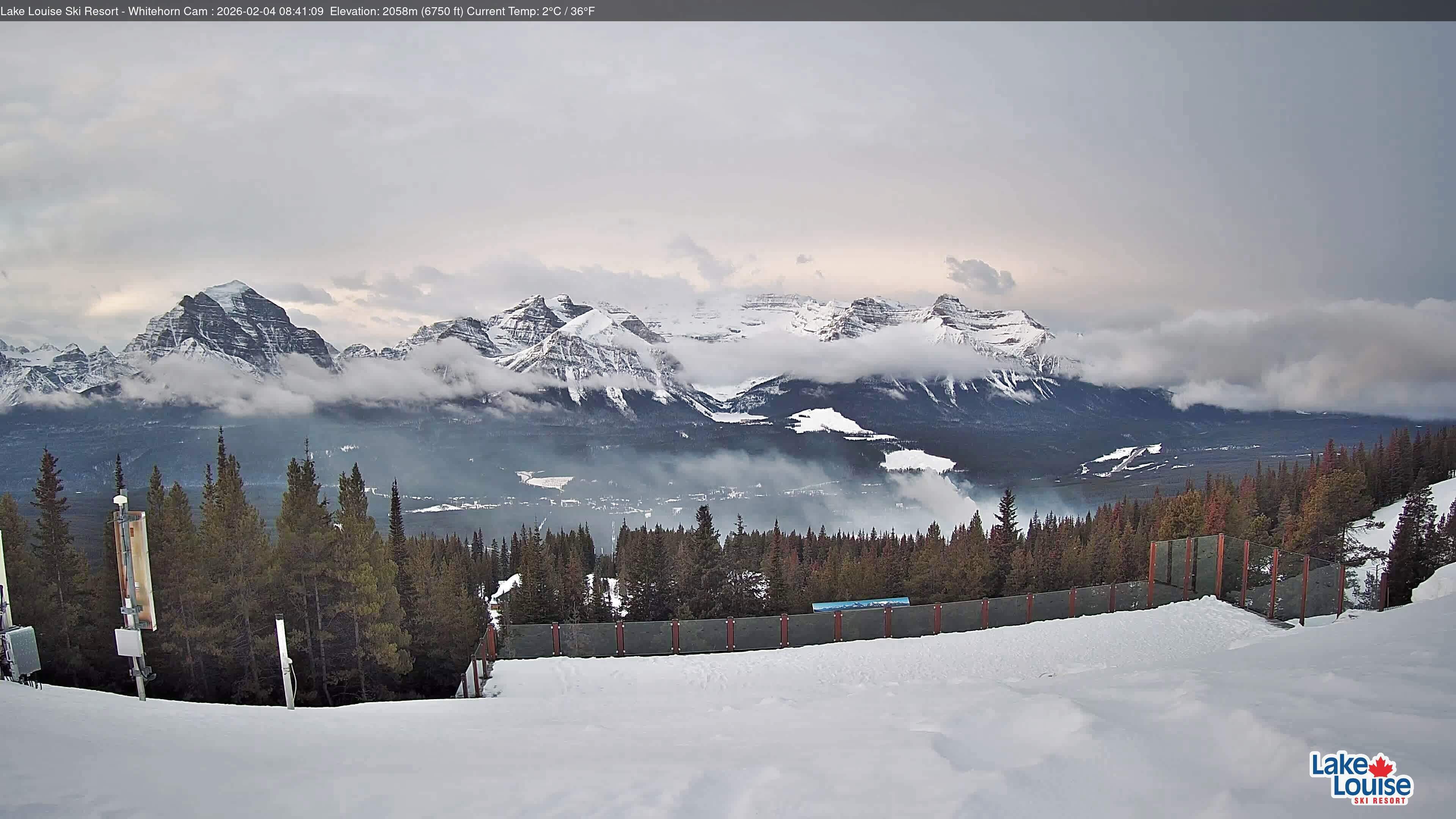 Archiv Foto Webcam Whitehorn Lodge (2.058m)