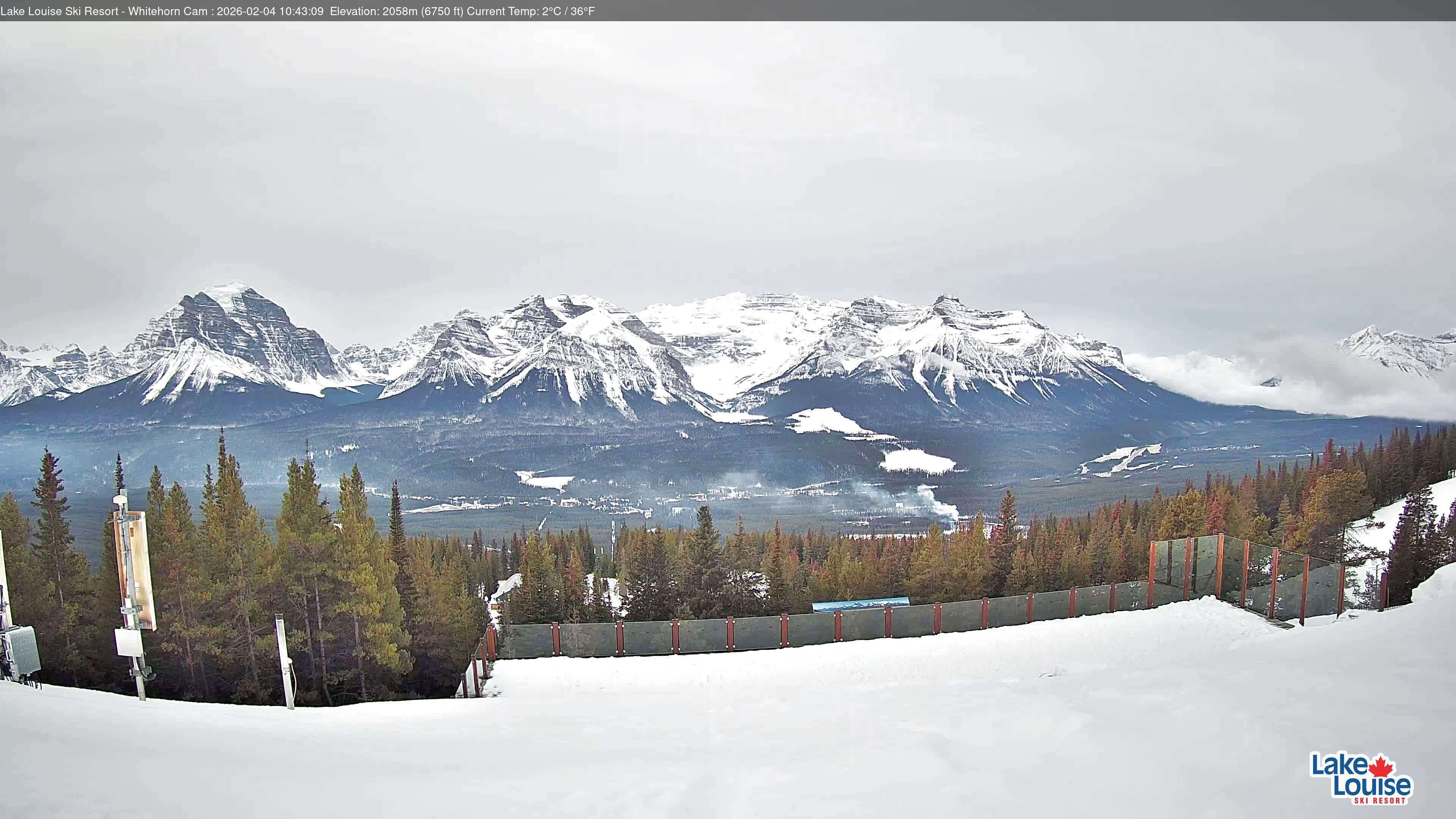 Archiv Foto Webcam Whitehorn Lodge (2.058m)