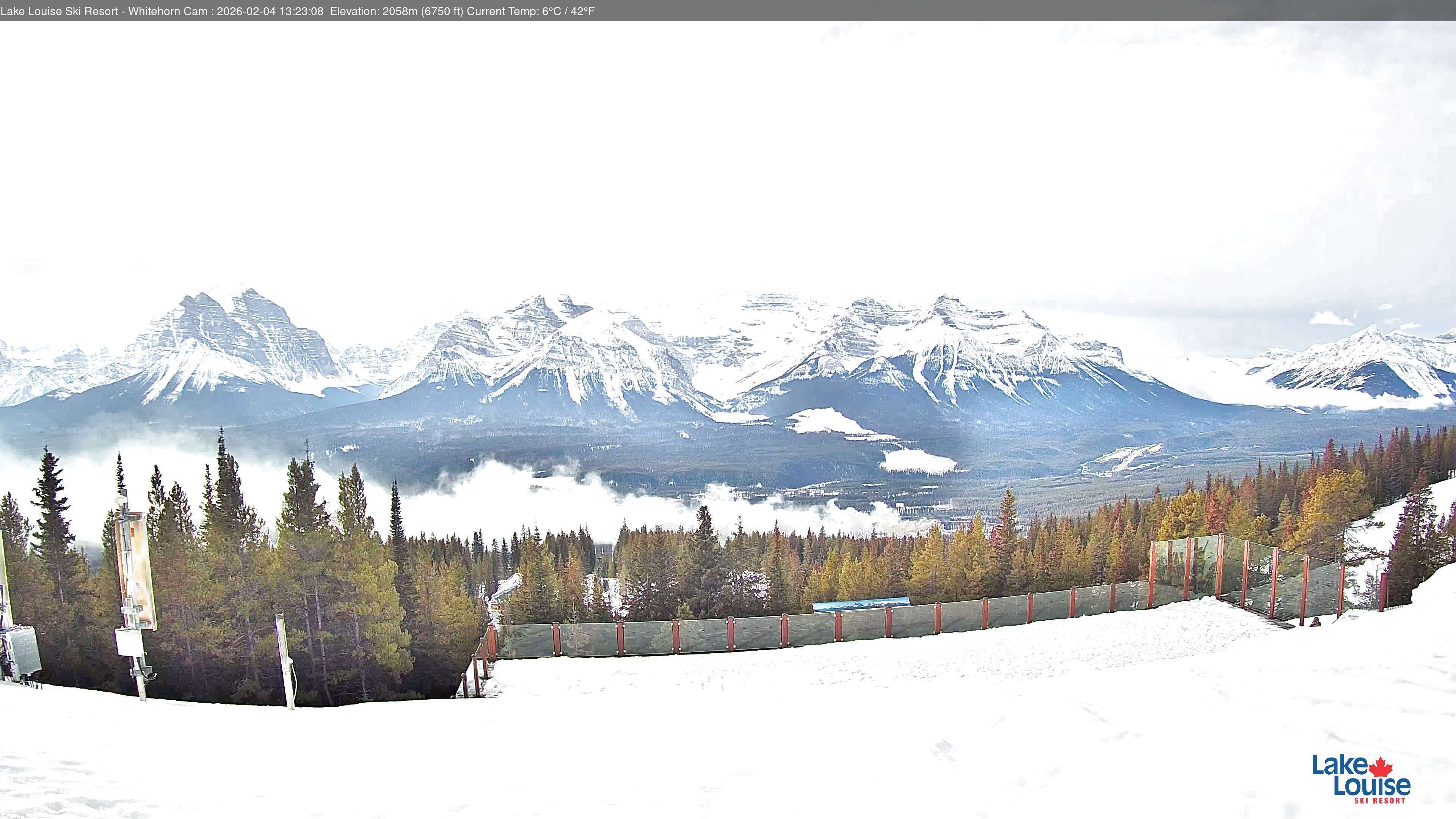 Archiv Foto Webcam Whitehorn Lodge (2.058m)