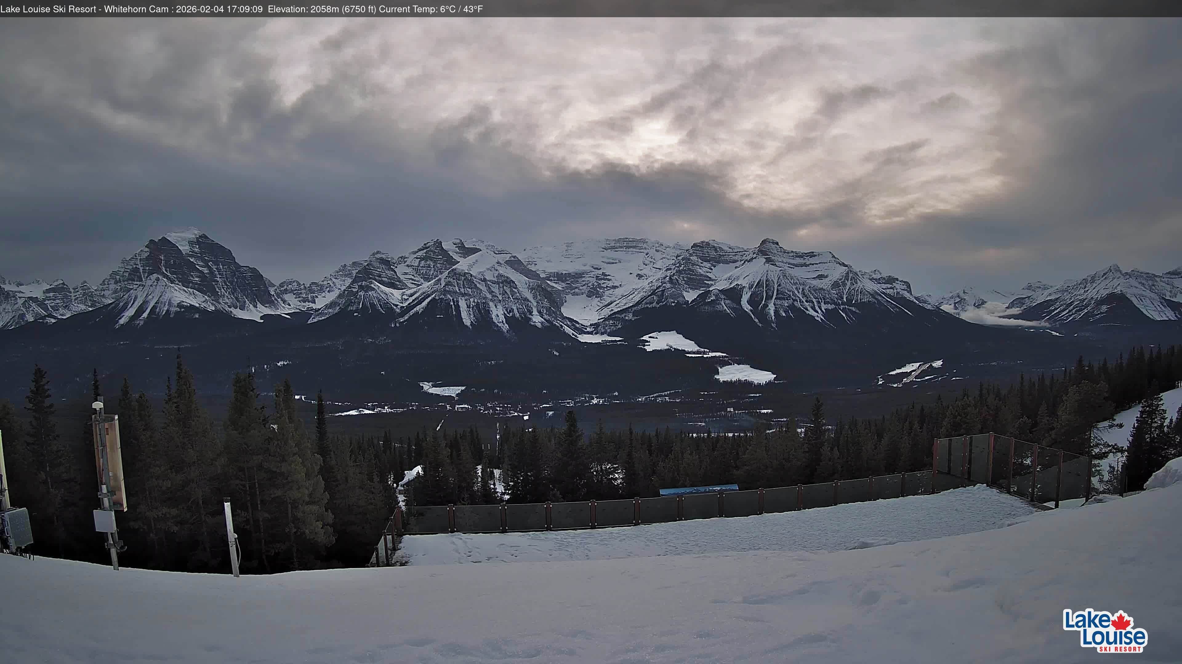 Archiv Foto Webcam Whitehorn Lodge (2.058m)