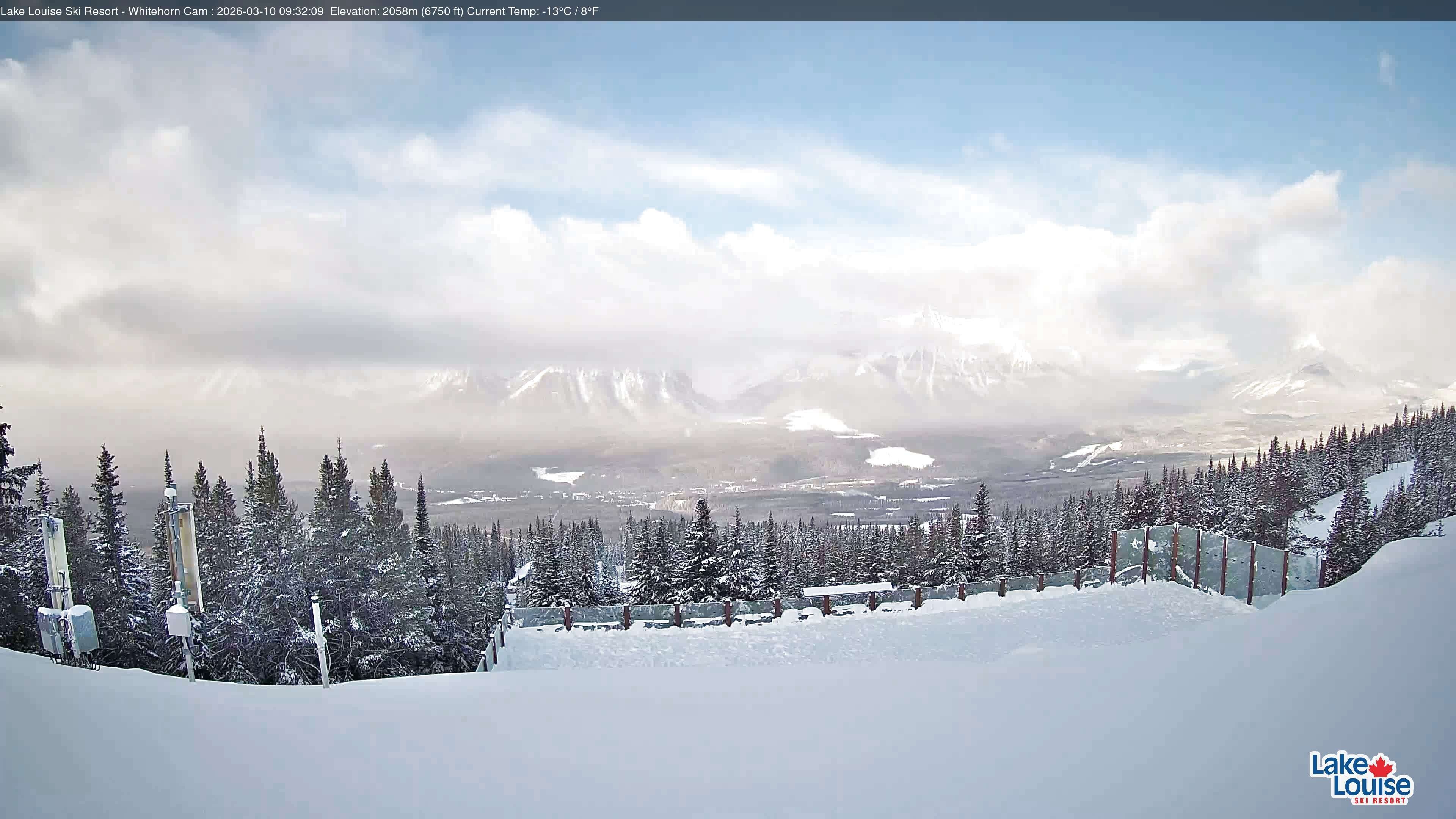 Archiv Foto Webcam Whitehorn Lodge (2.058m)