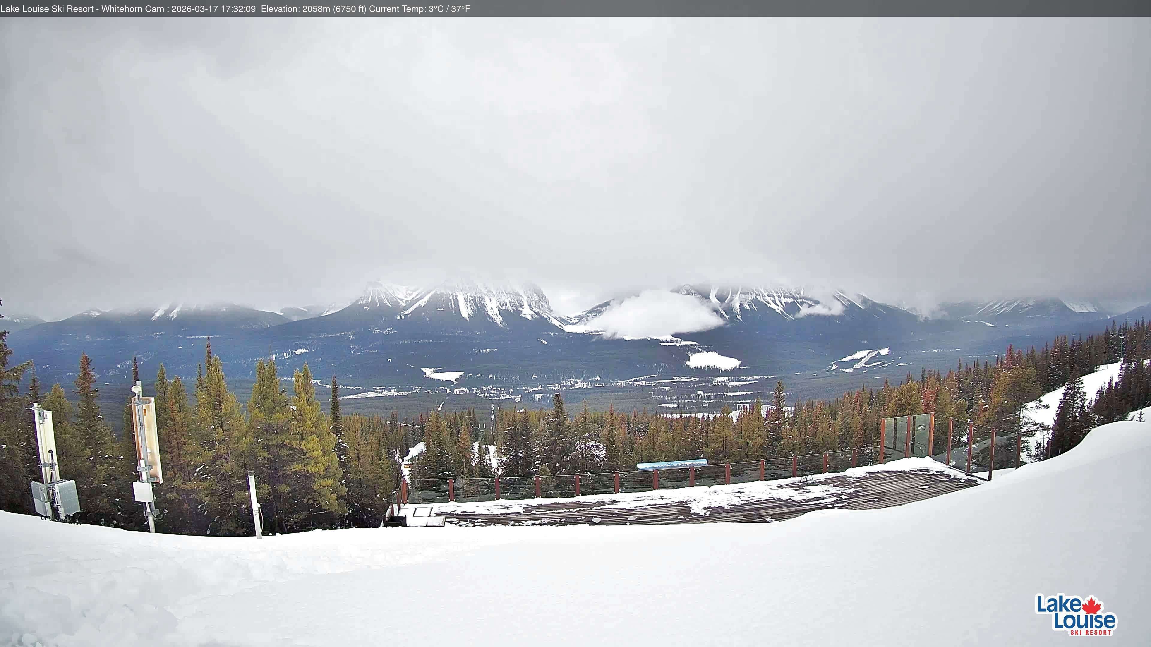 Archiv Foto Webcam Whitehorn Lodge (2.058m)