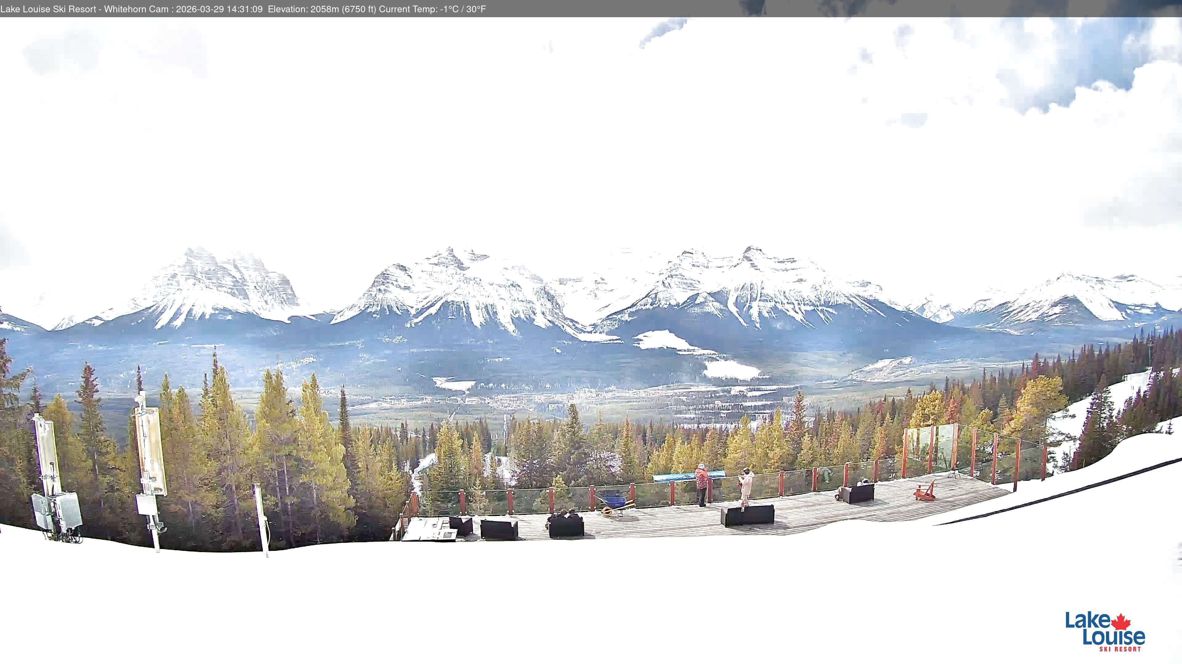 Archiv Foto Webcam Whitehorn Lodge (2.058m)