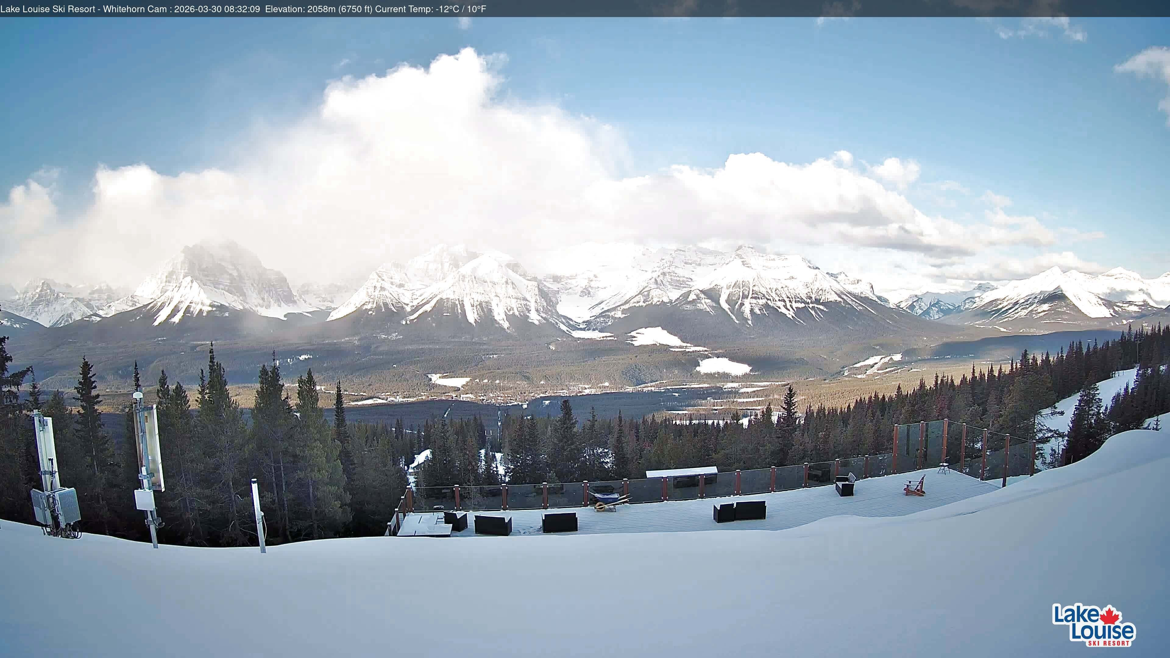 Archiv Foto Webcam Whitehorn Lodge (2.058m)
