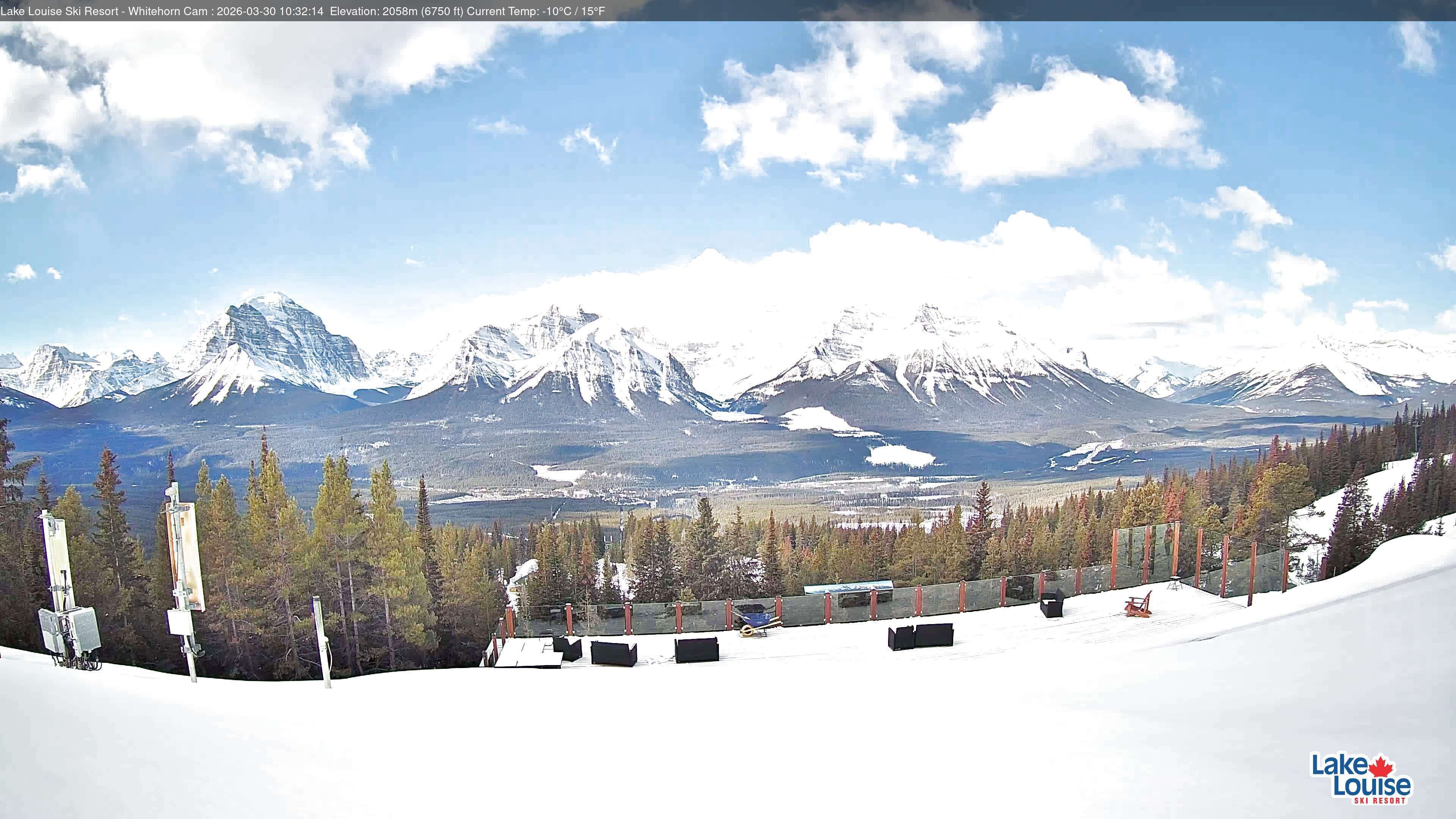 Archiv Foto Webcam Whitehorn Lodge (2.058m)