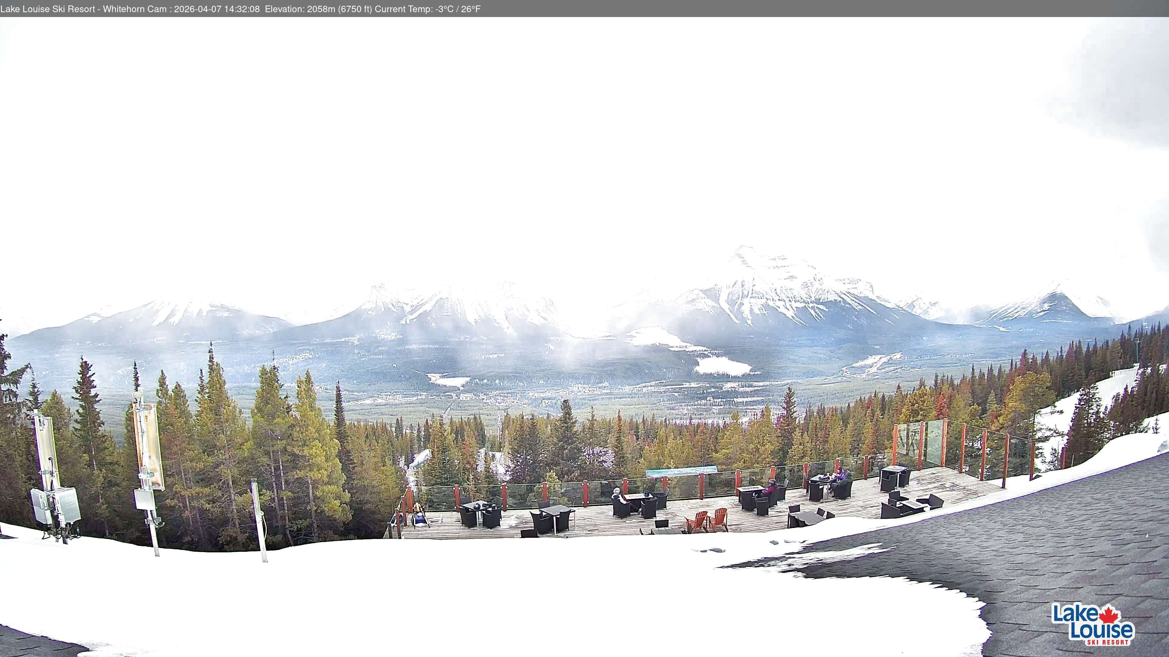 Archived image Webcam Whitehorn Lodge (2.058m)