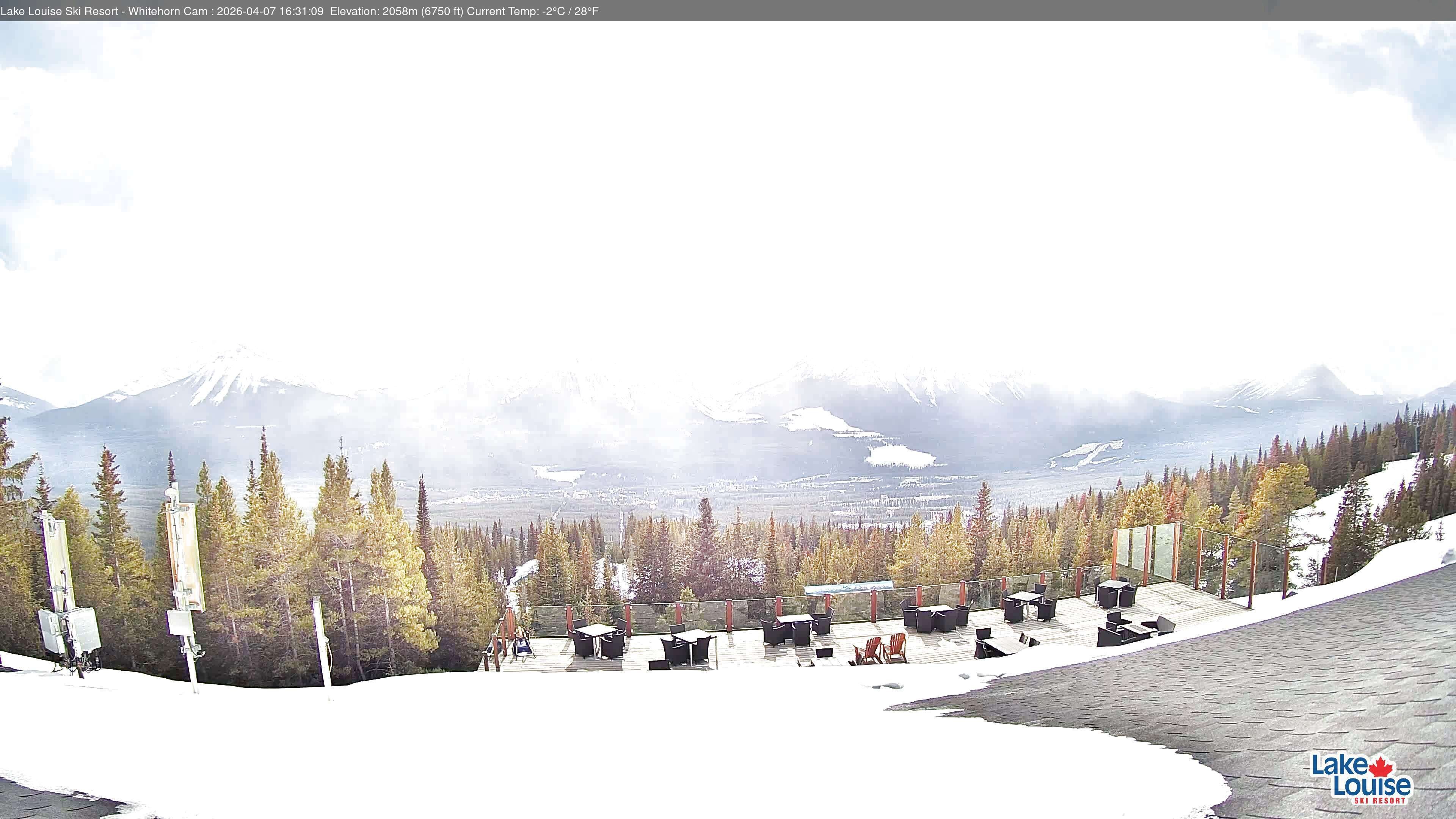 Archived image Webcam Whitehorn Lodge (2.058m)