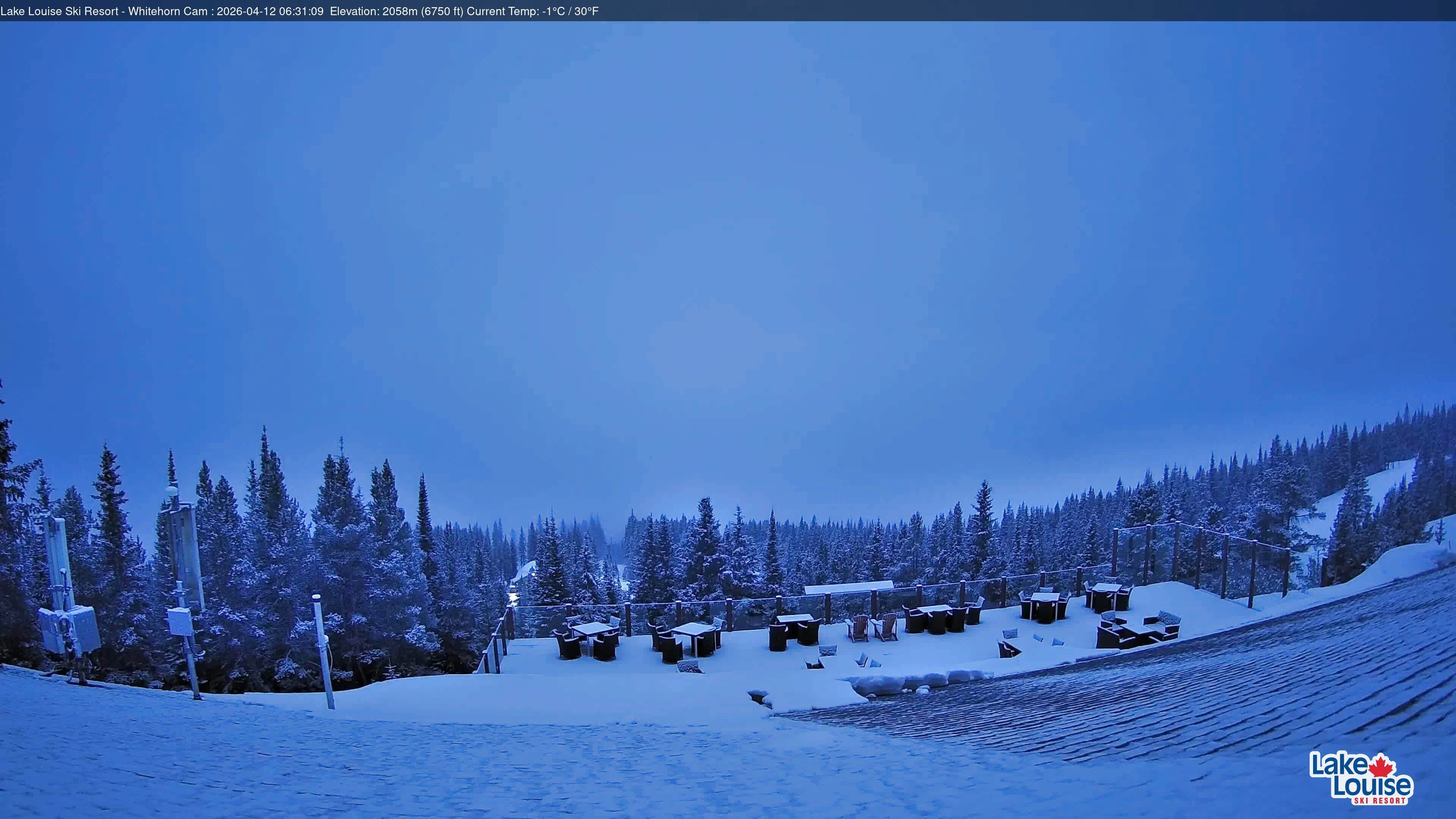 Archived image Webcam Whitehorn Lodge (2.058m)