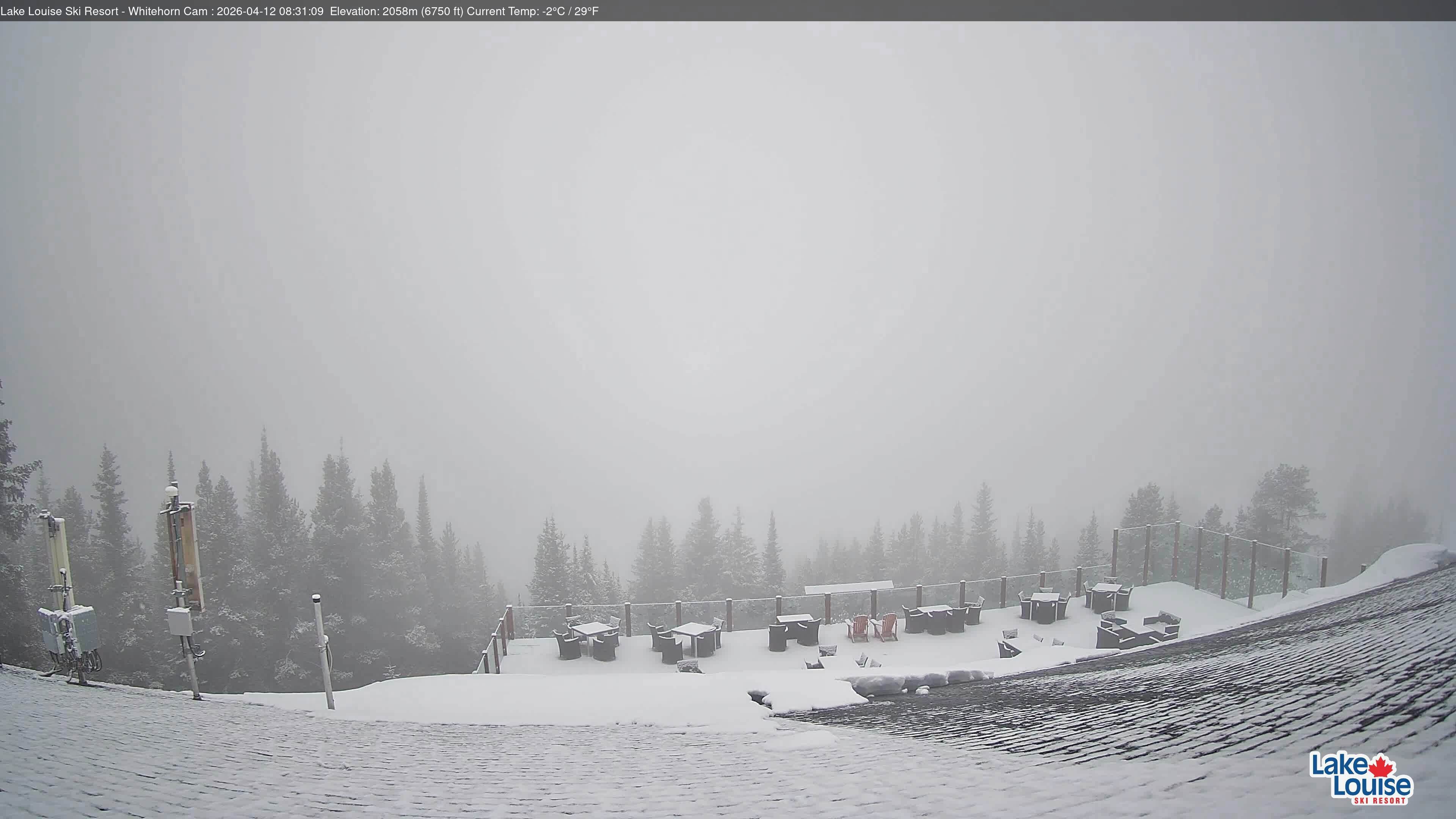 Archived image Webcam Whitehorn Lodge (2.058m)