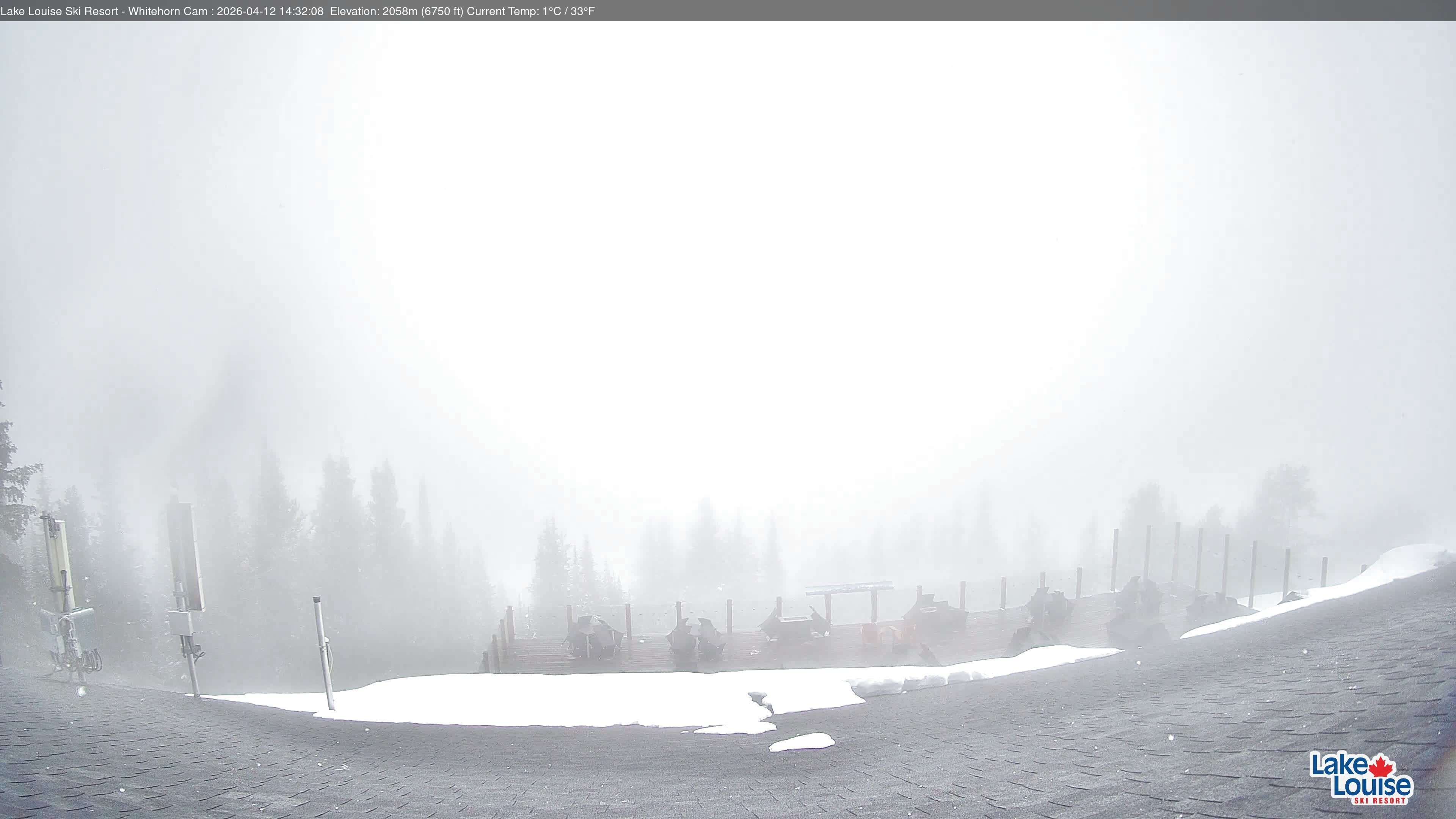 Archived image Webcam Whitehorn Lodge (2.058m)