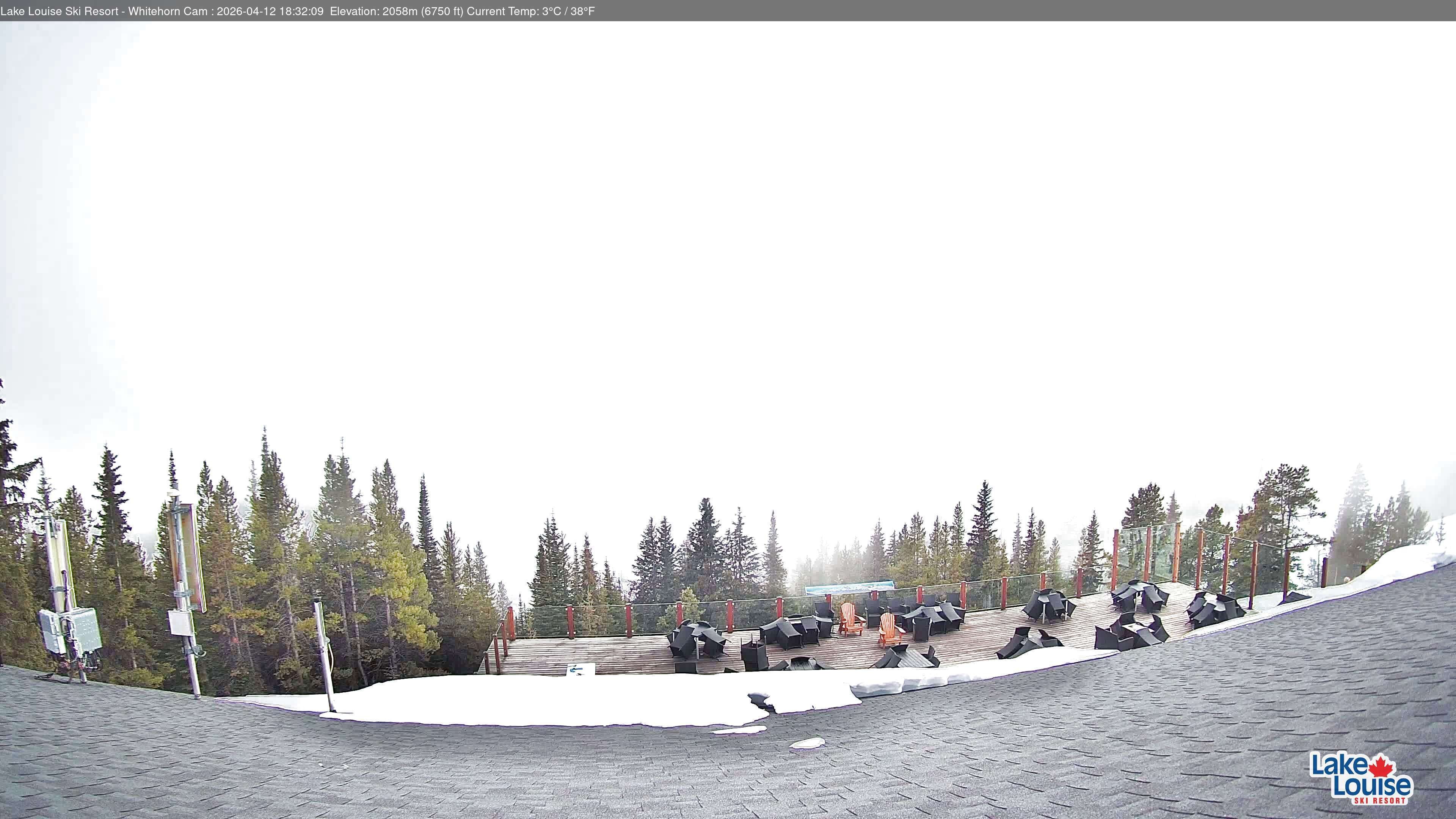 Archived image Webcam Whitehorn Lodge (2.058m)