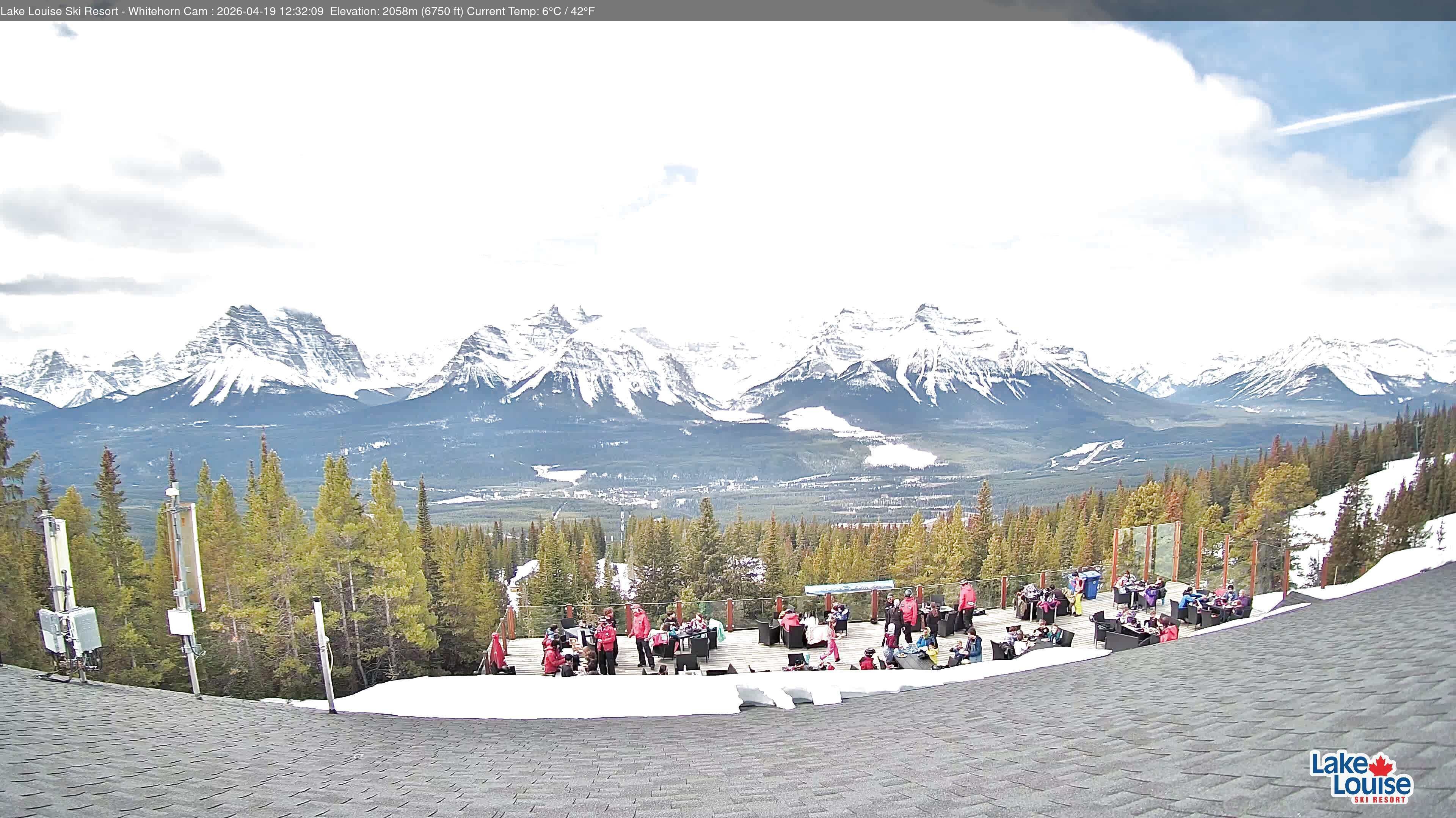 Archived image Webcam Whitehorn Lodge (2.058m)