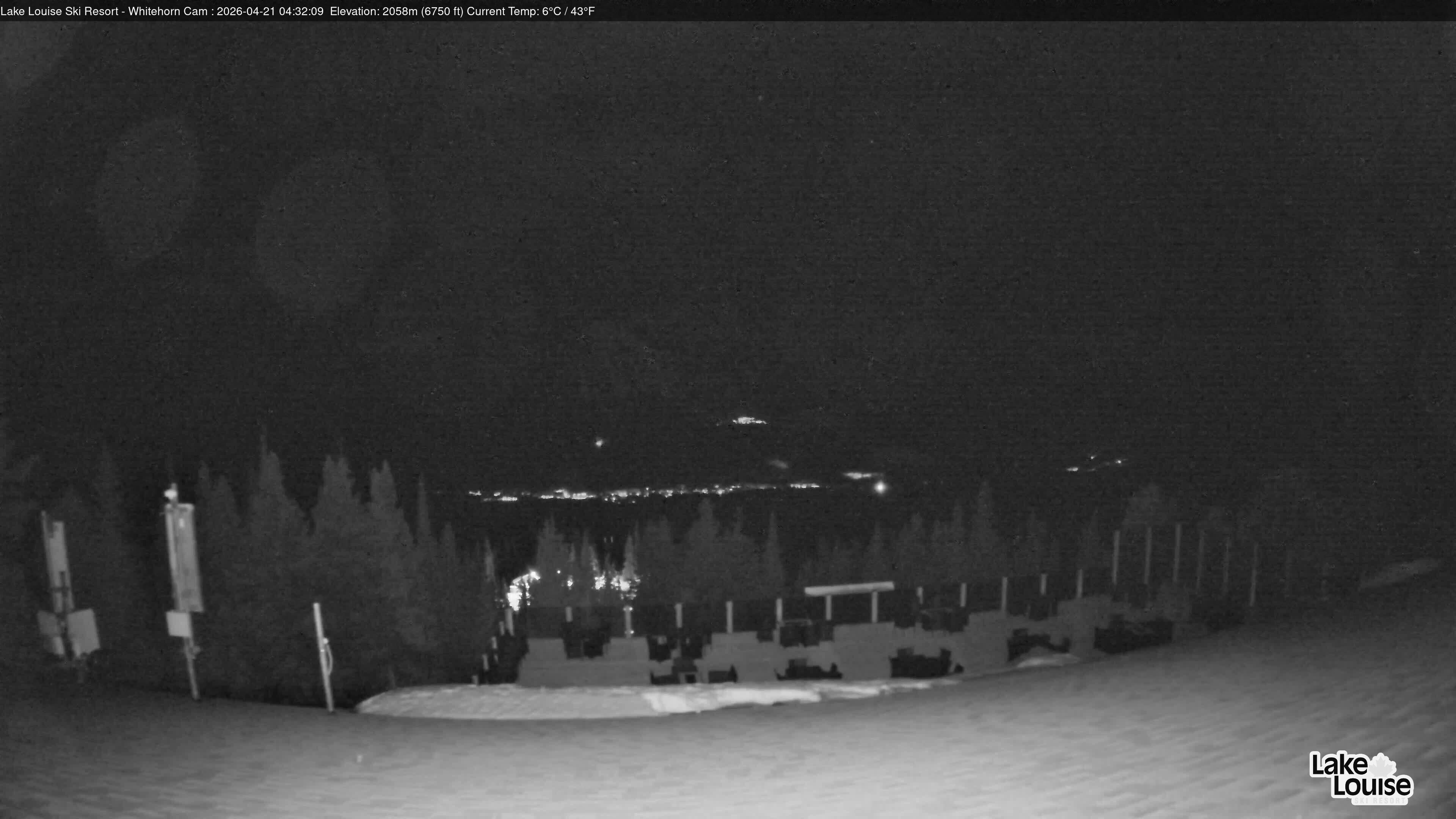 Archiv Foto Webcam Whitehorn Lodge (2.058m)