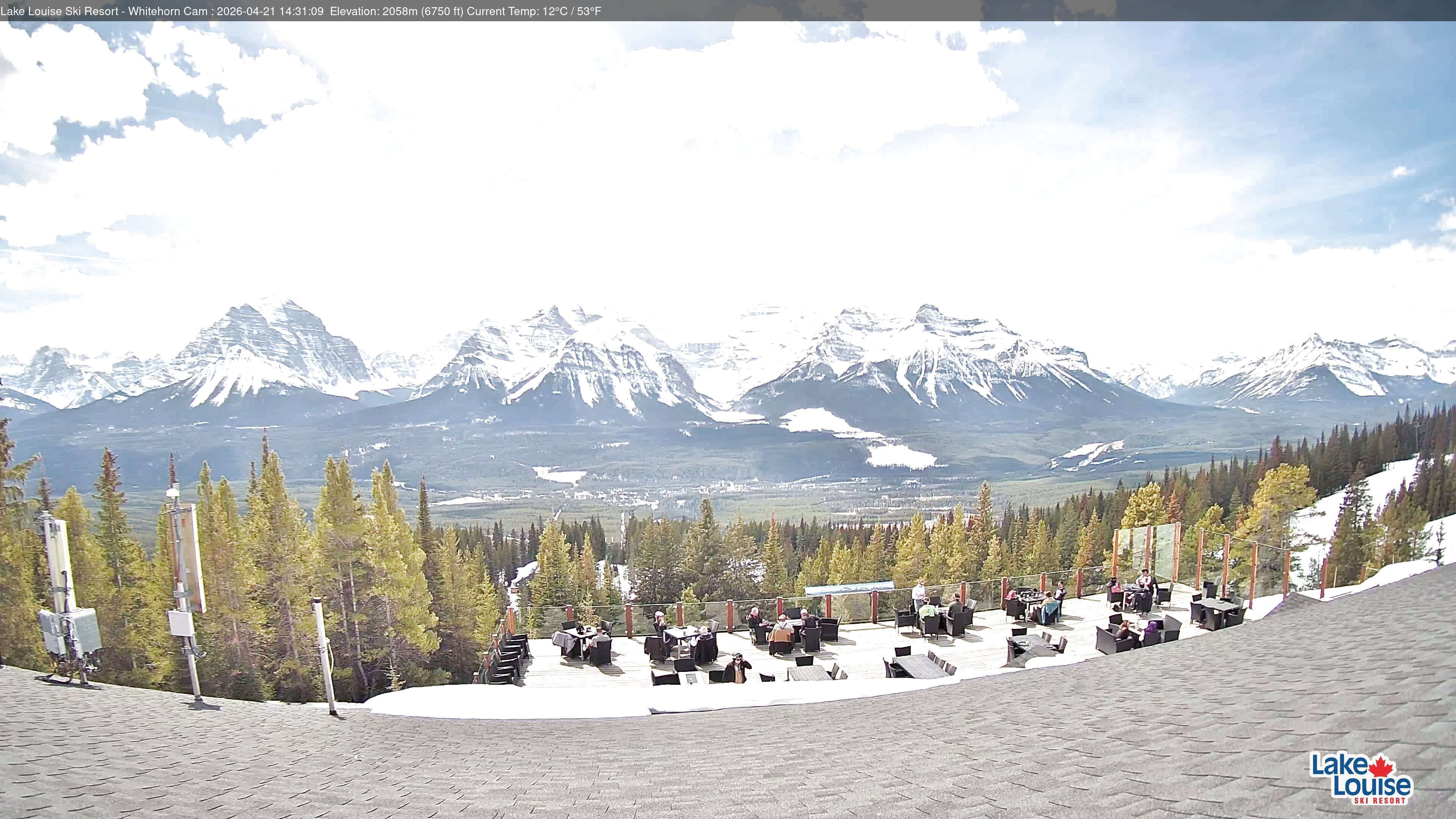Archiv Foto Webcam Whitehorn Lodge (2.058m)