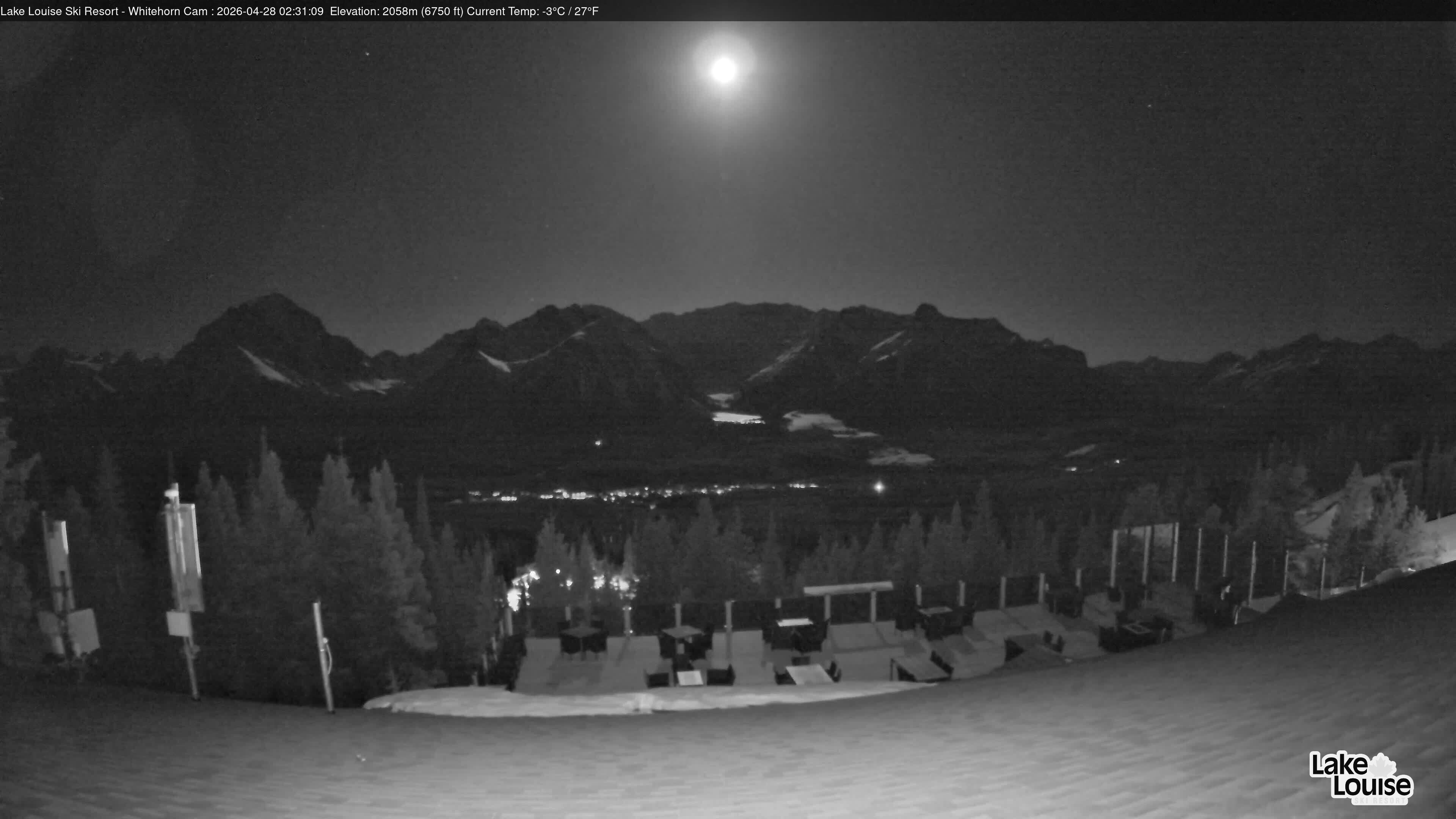 Archived image Webcam Whitehorn Lodge (2.058m)