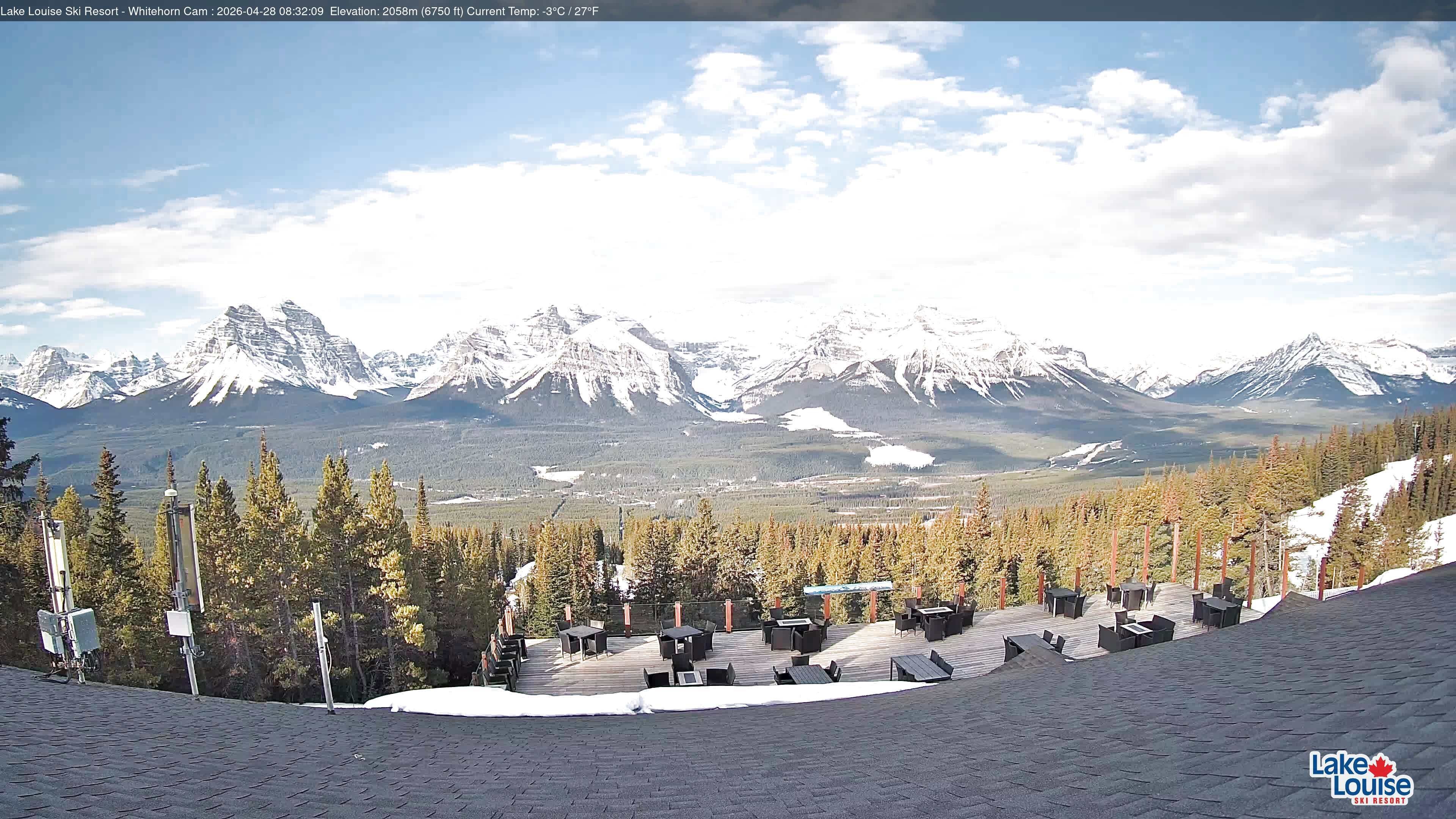 Archived image Webcam Whitehorn Lodge (2.058m)