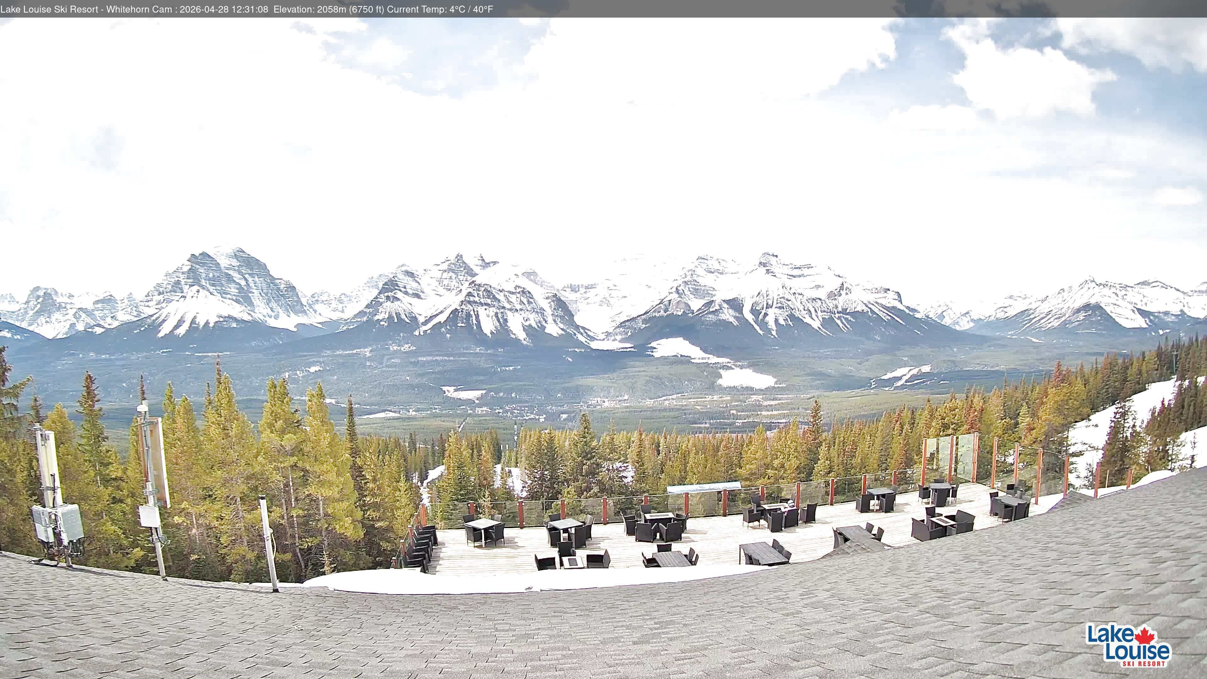 Archived image Webcam Whitehorn Lodge (2.058m)