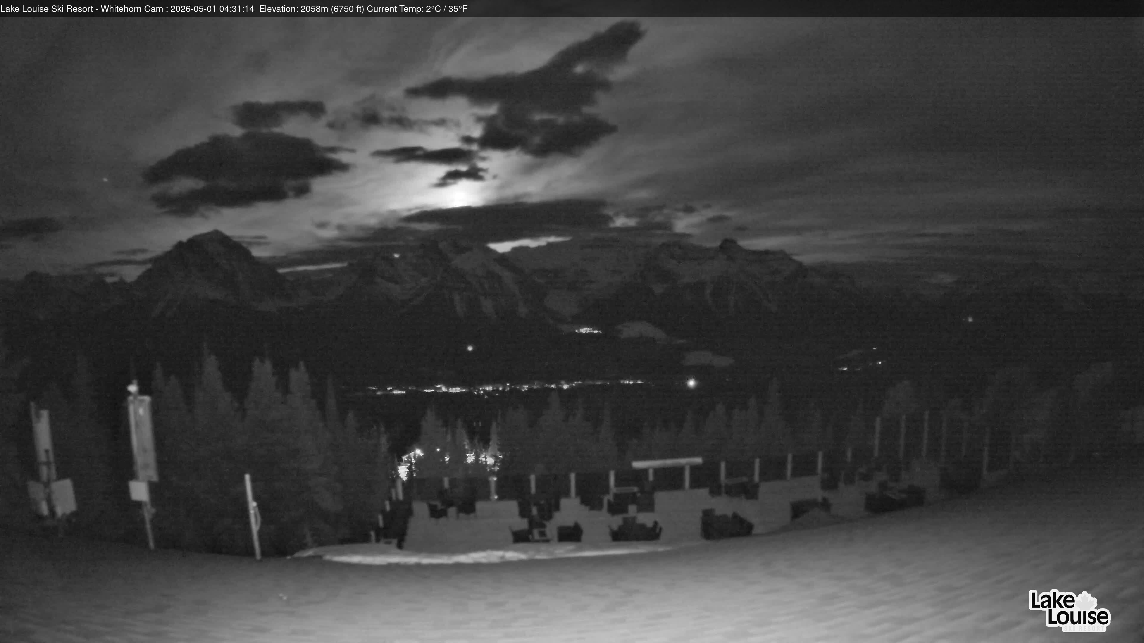 Archived image Webcam Whitehorn Lodge (2.058m)