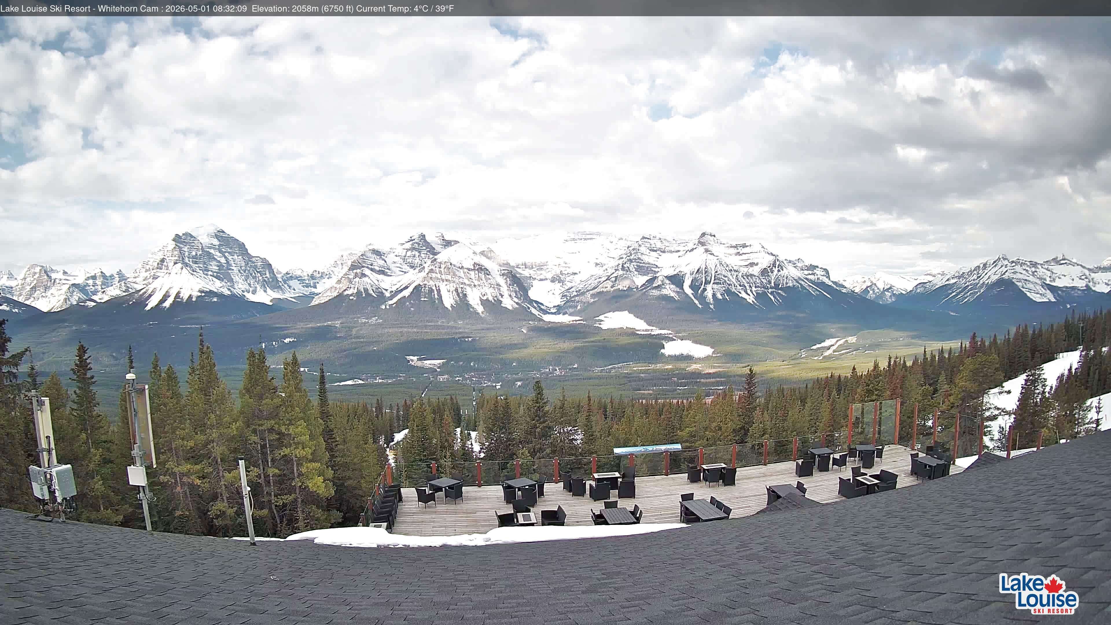 Archived image Webcam Whitehorn Lodge (2.058m)