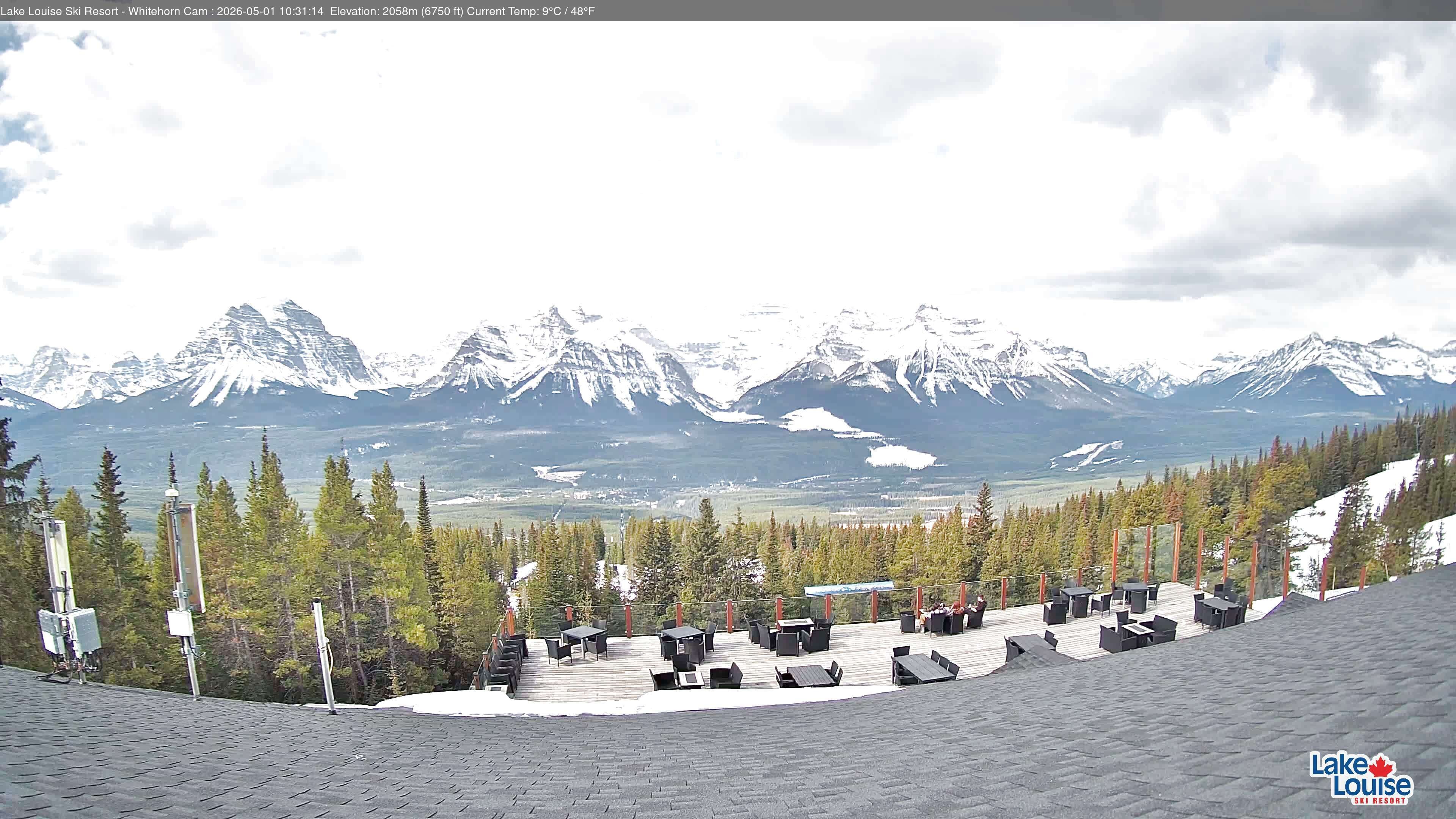 Archived image Webcam Whitehorn Lodge (2.058m)