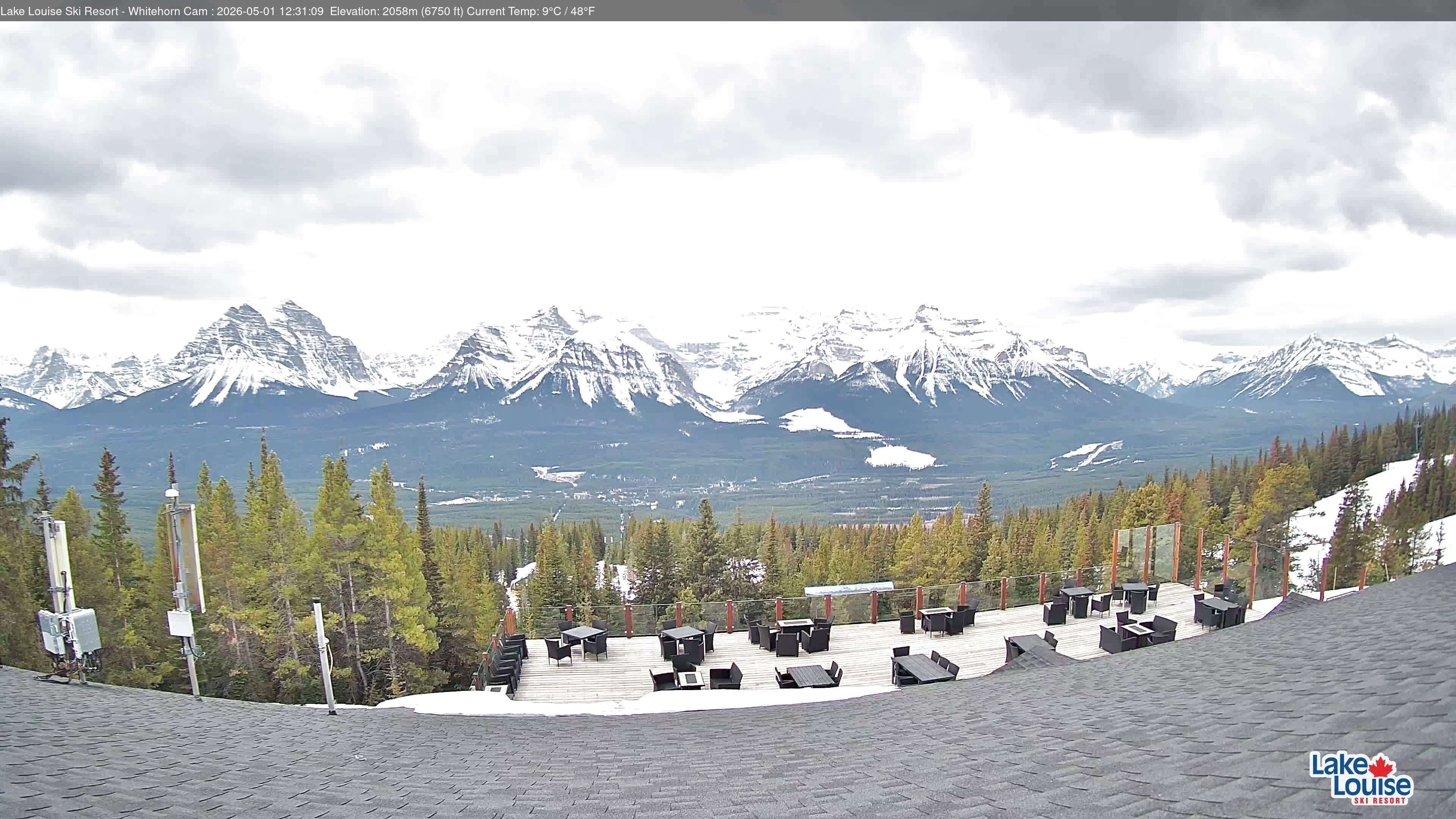 Archived image Webcam Whitehorn Lodge (2.058m)
