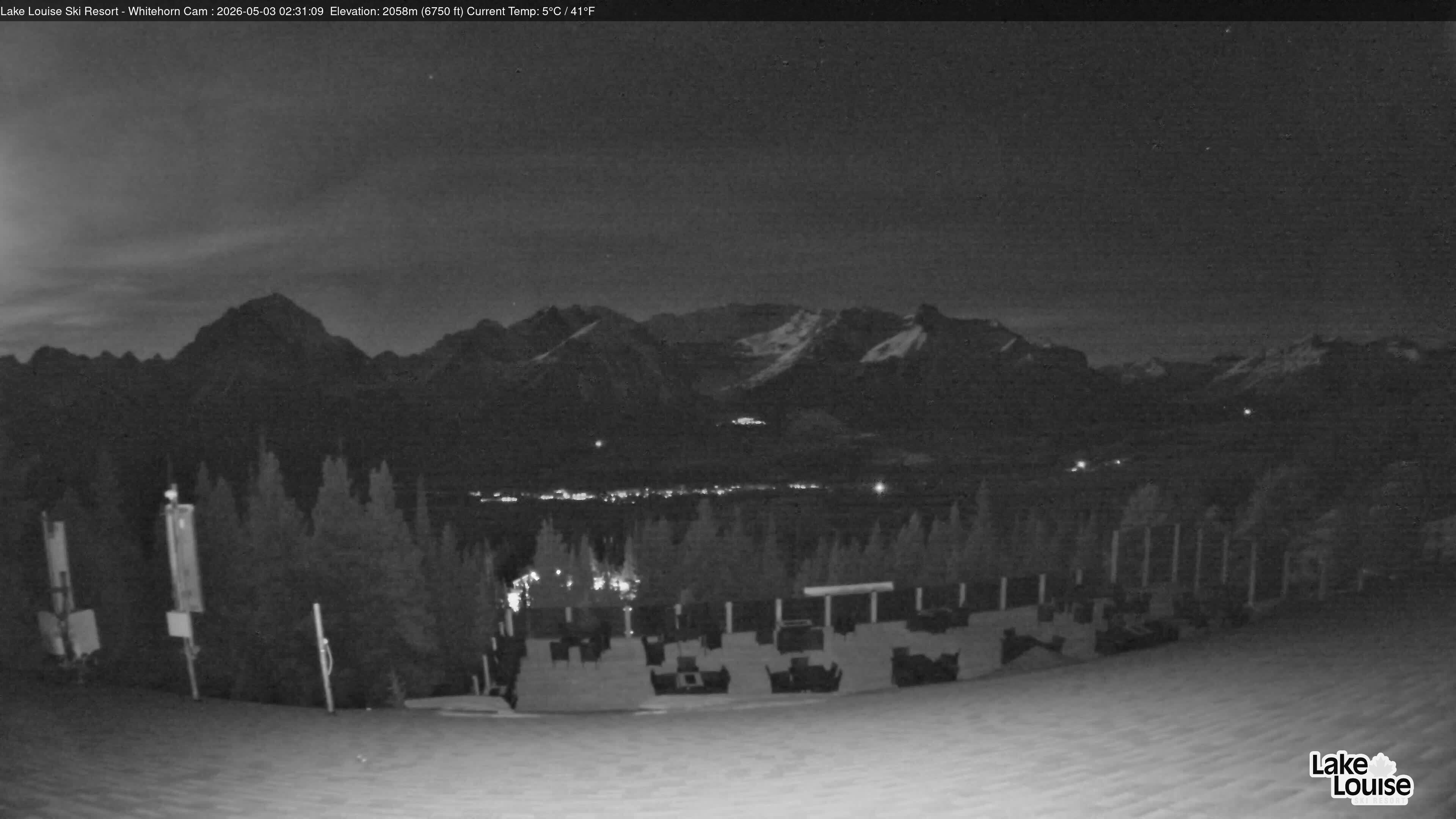 Archiv Foto Webcam Whitehorn Lodge (2.058m)