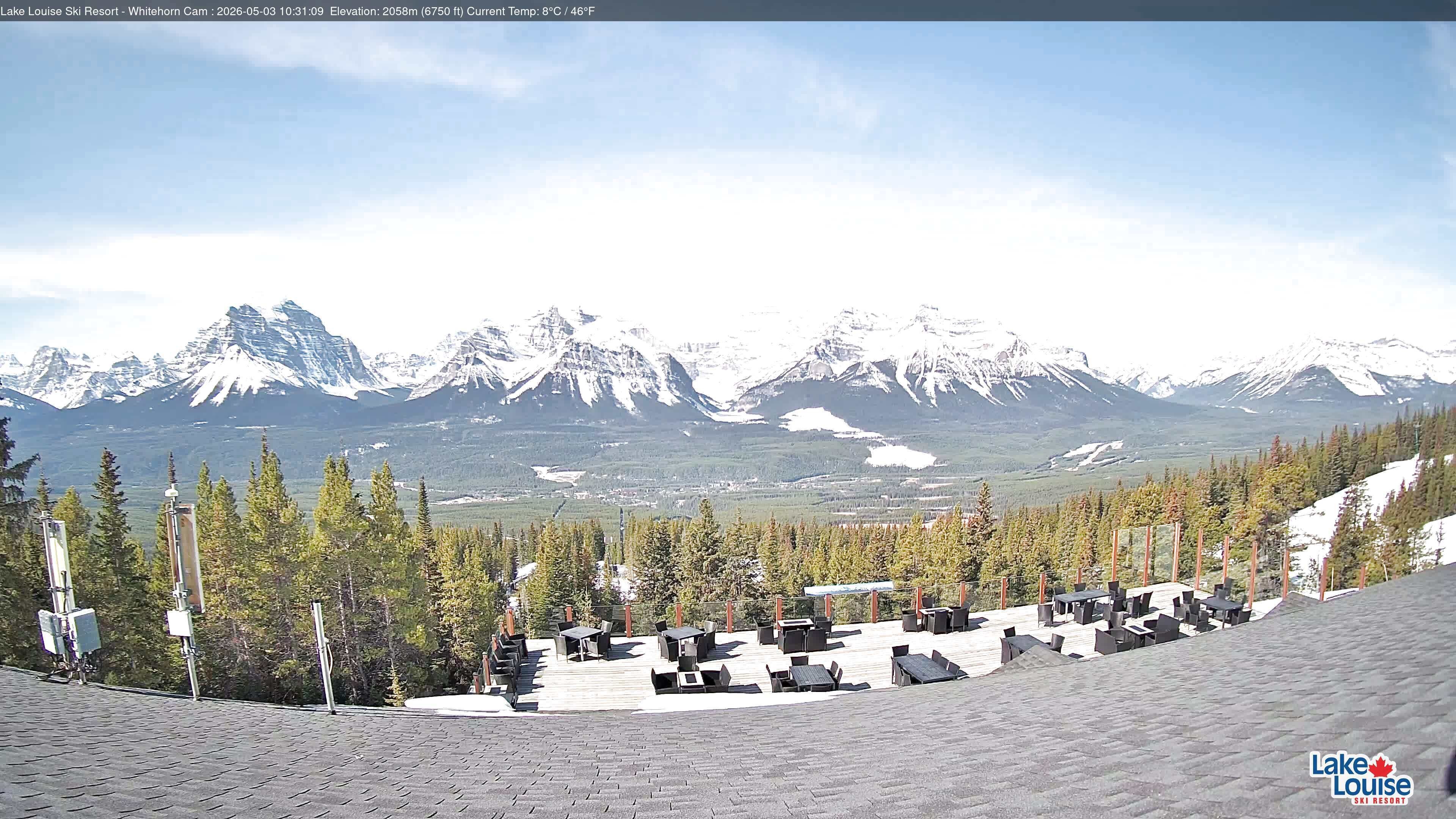 Archiv Foto Webcam Whitehorn Lodge (2.058m)