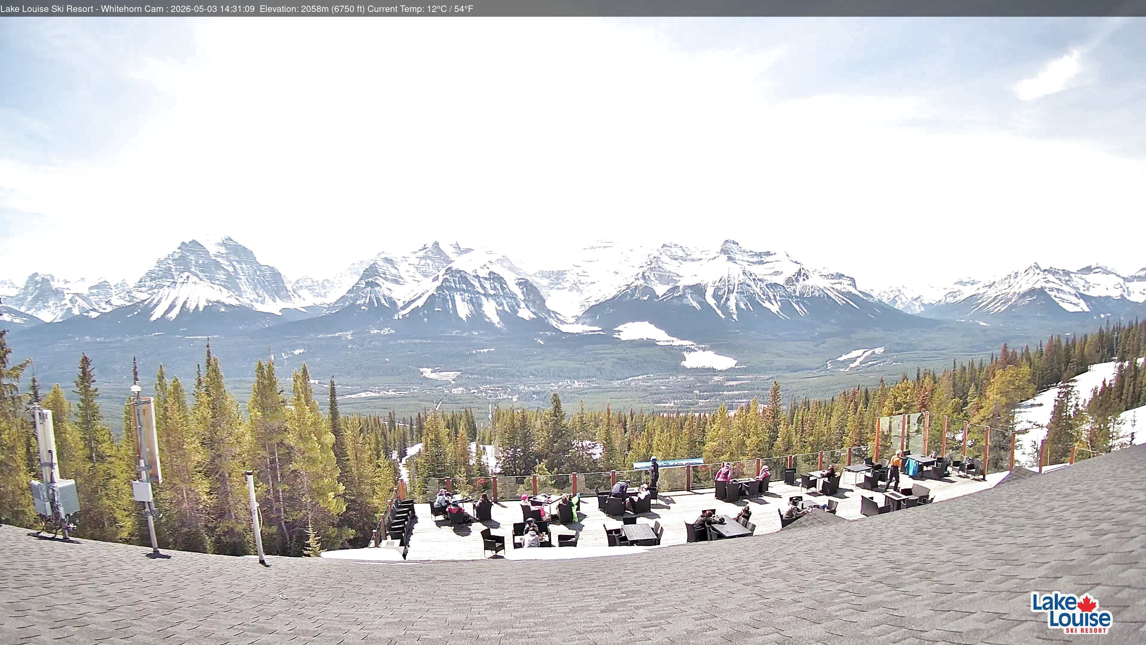 Archiv Foto Webcam Whitehorn Lodge (2.058m)
