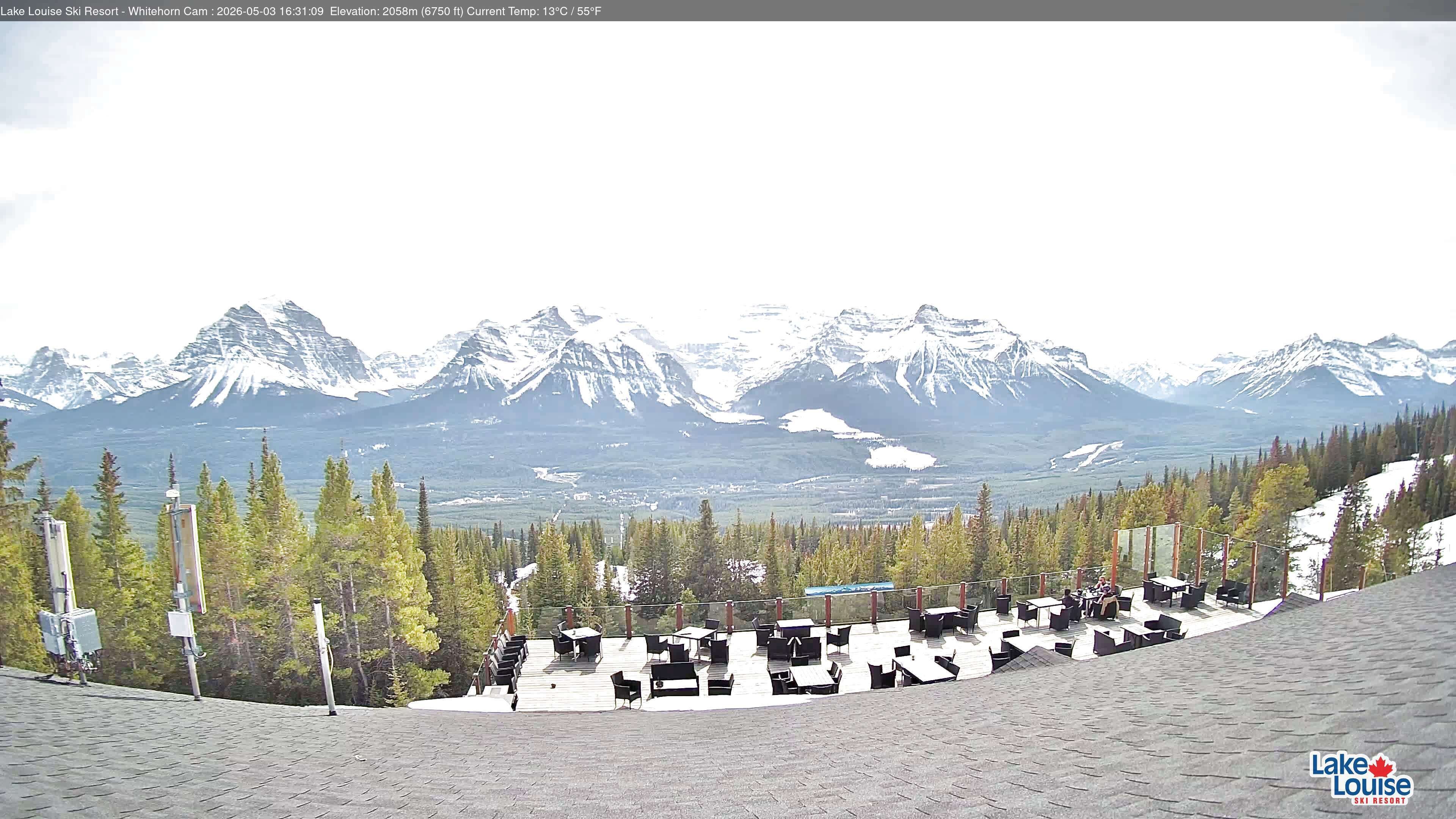 Archiv Foto Webcam Whitehorn Lodge (2.058m)