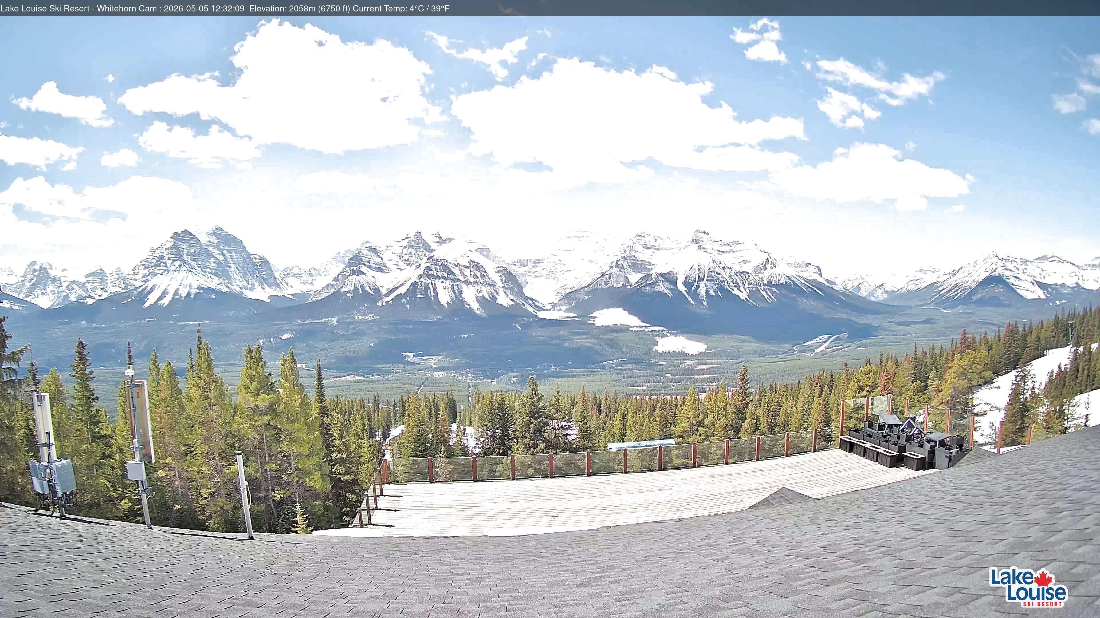 Archived image Webcam Whitehorn Lodge (2.058m)