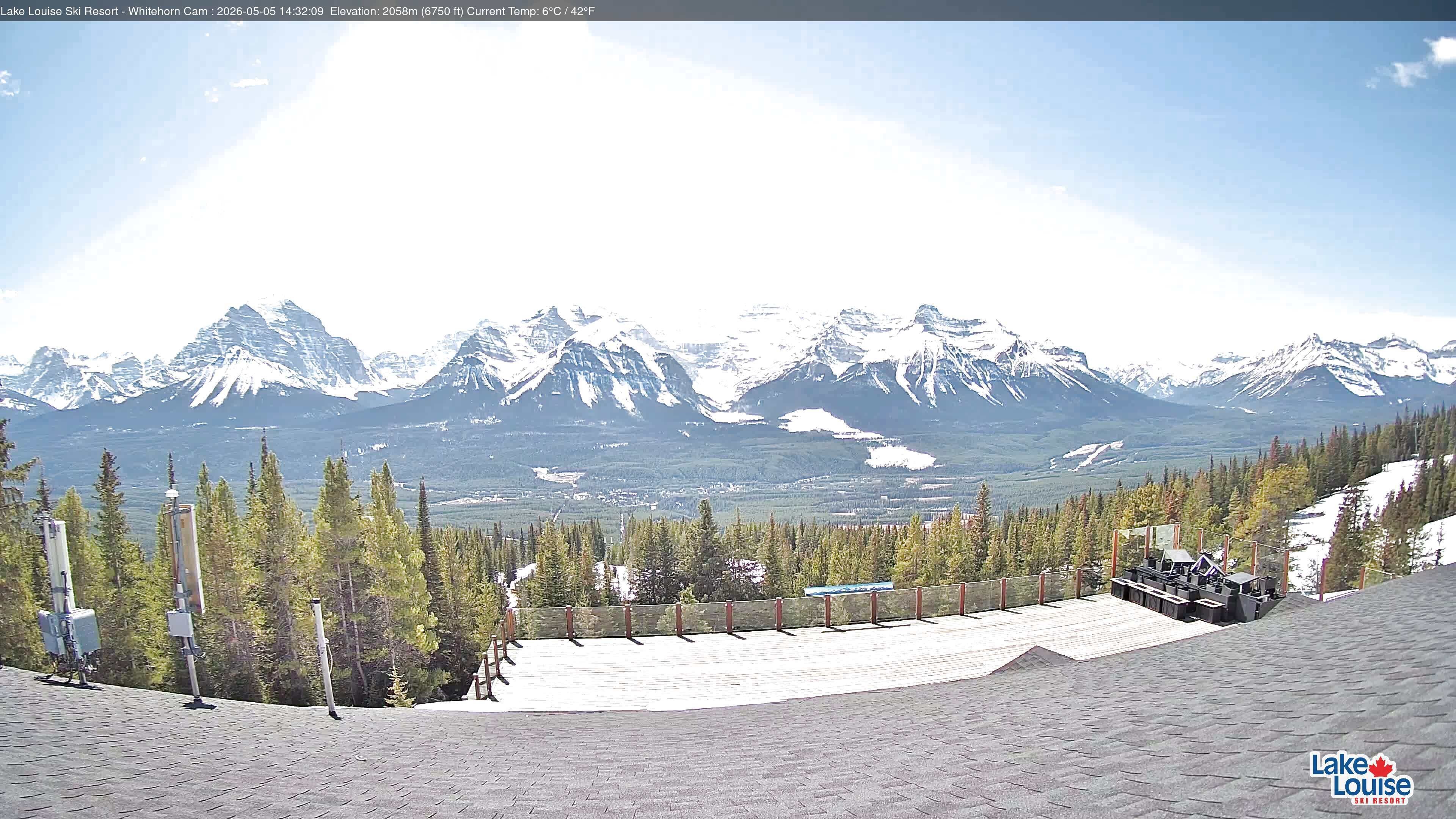 Archived image Webcam Whitehorn Lodge (2.058m)