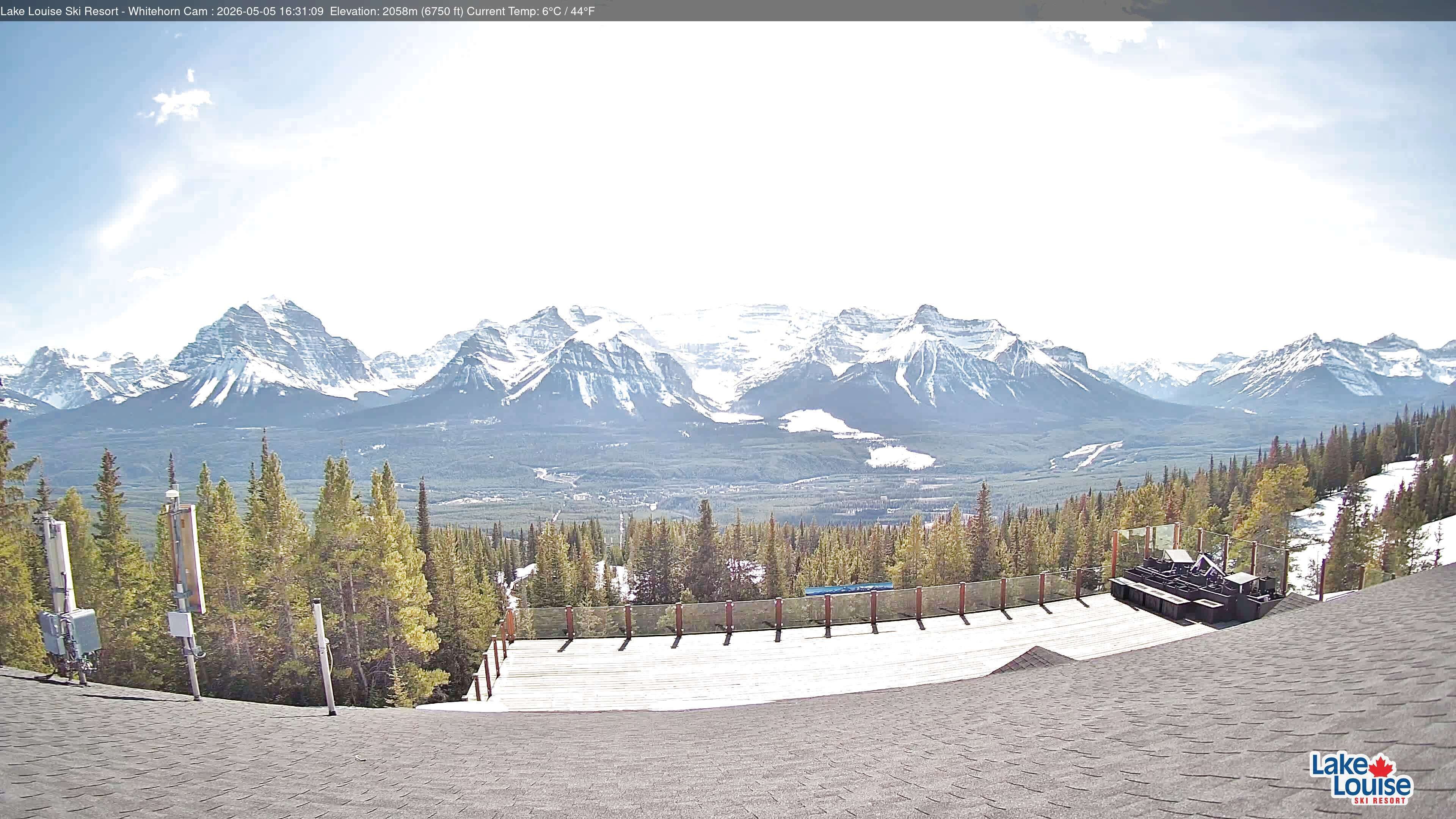 Archived image Webcam Whitehorn Lodge (2.058m)