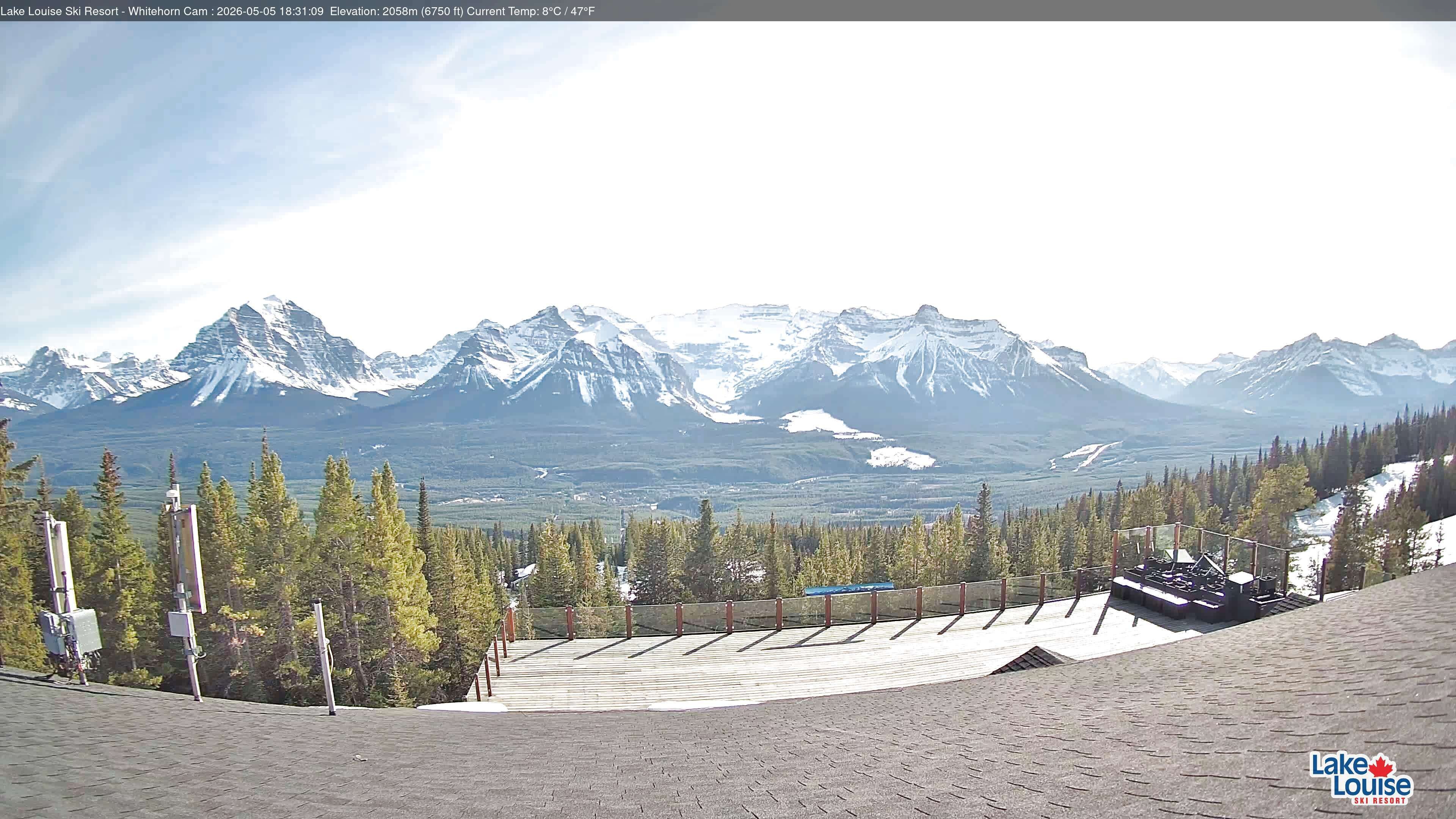 Archived image Webcam Whitehorn Lodge (2.058m)