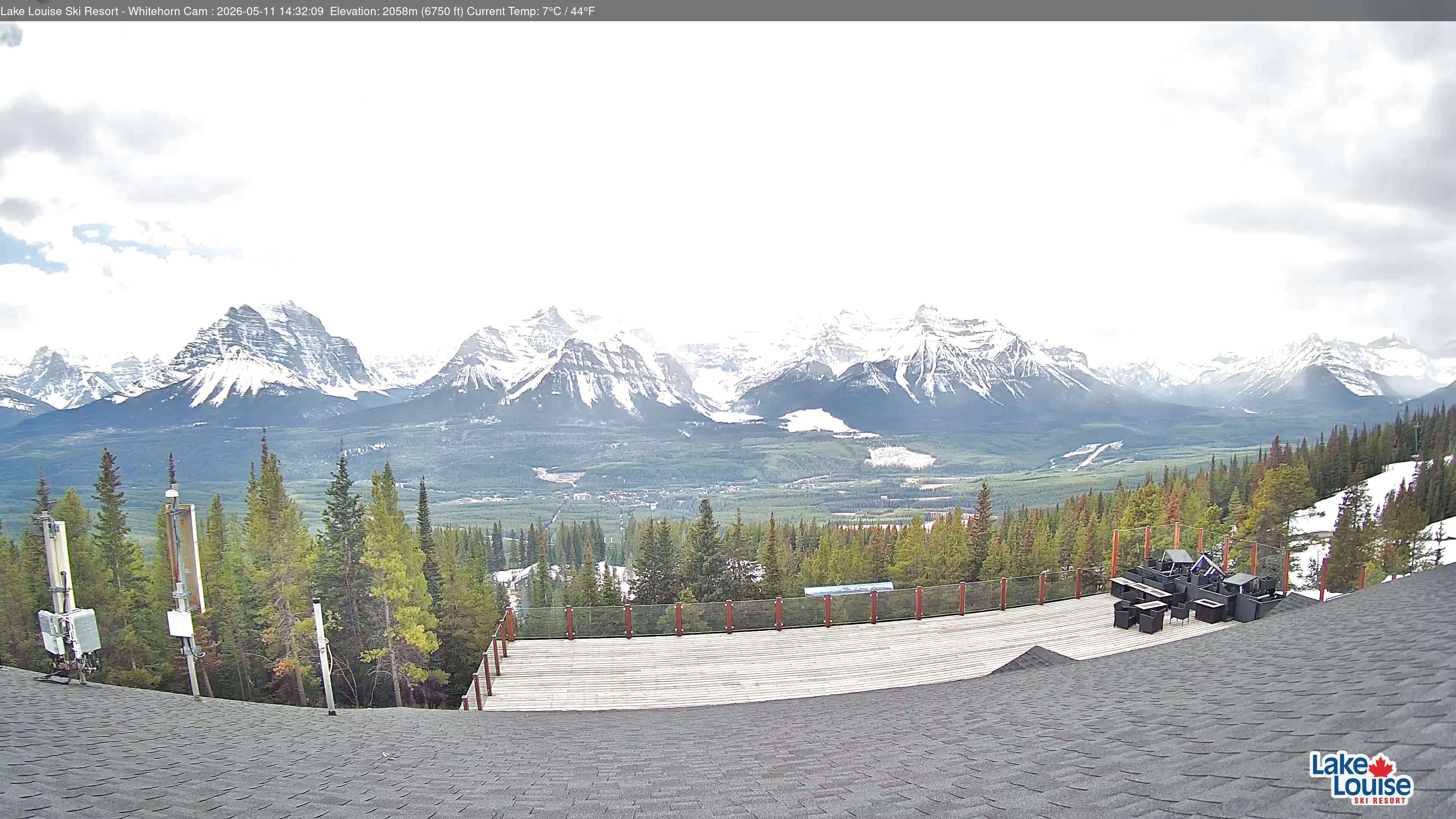 Archiv Foto Webcam Whitehorn Lodge (2.058m)
