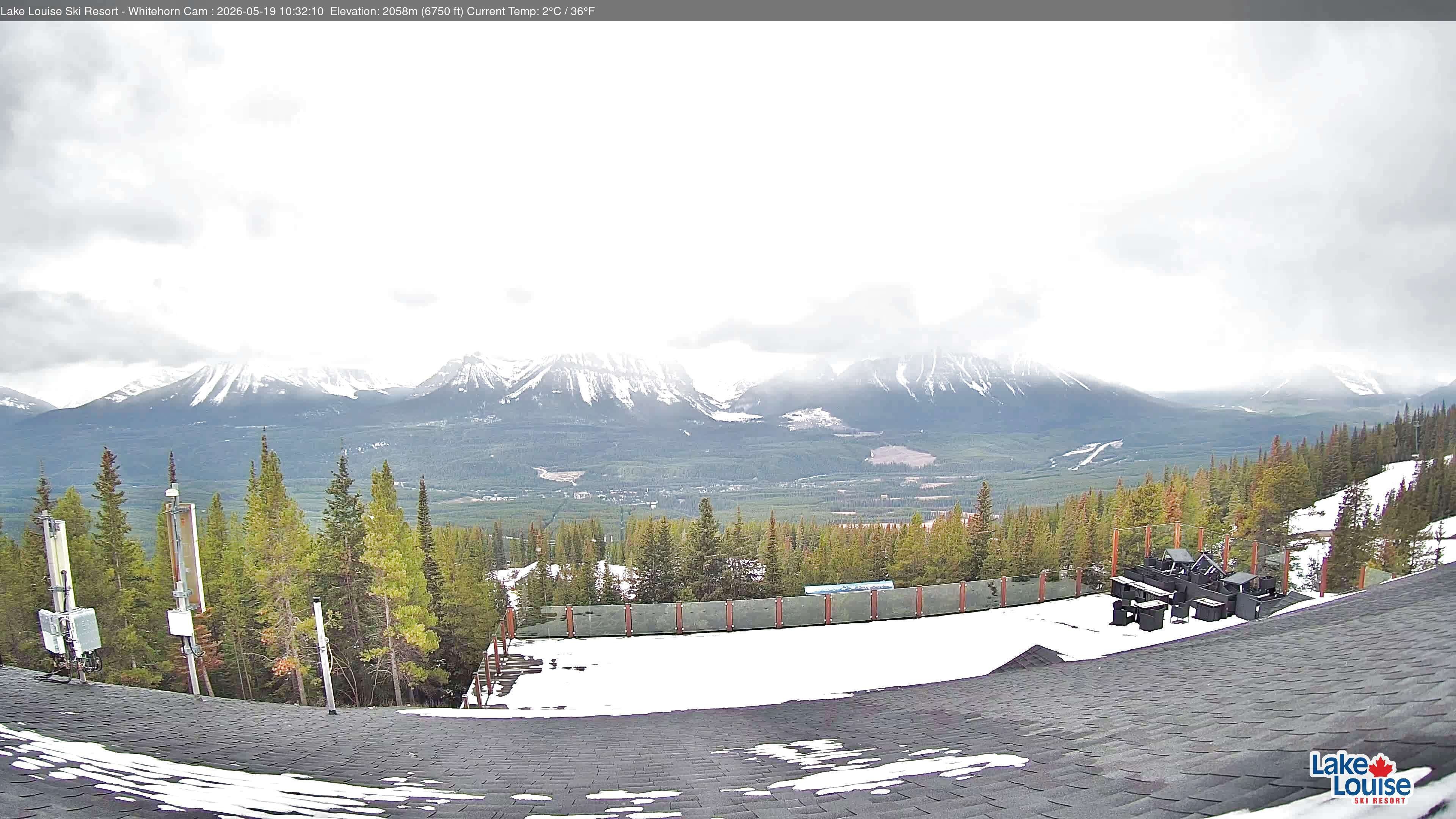Archived image Webcam Whitehorn Lodge (2.058m)